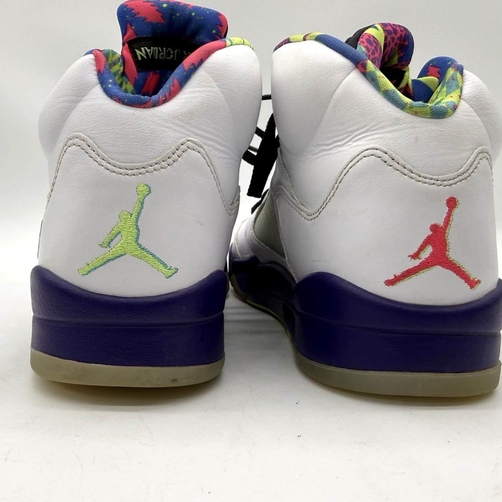 Jordan Brand Jordan 5 Retro Alternate Bel-Air Sneaker Men 8 White Nike Style: Air Jordan 5 Retro Bel-Air 90s Theme Shoes Mens Size US 9 / EU 42 - 4 Thumbnail