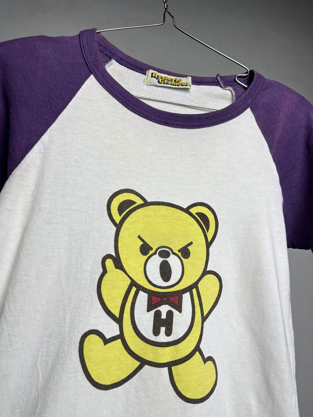 Hysteric Glamour × Vintage Hysteric Glamour Bear Middle Finger iconic 3q Tshirt Size US S / EU 44-46 / 1 - 4 Thumbnail