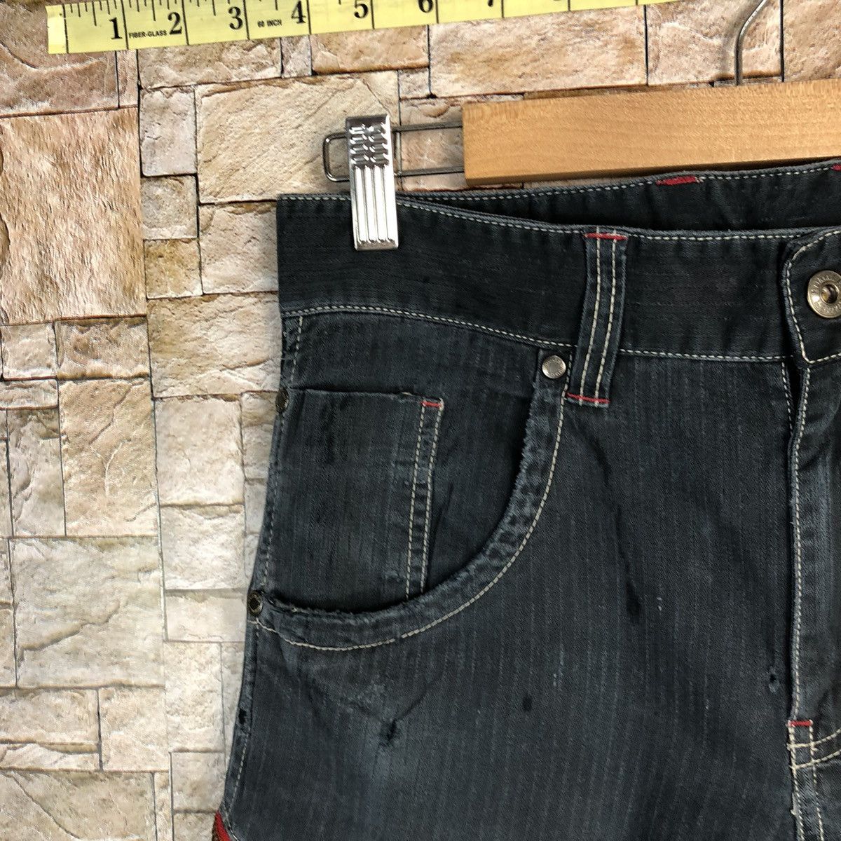 Japanese Brand Hummer Blue Cargo utility tactical Multipocket Pants #A723 Size US 28 / EU 44 - 8 Thumbnail