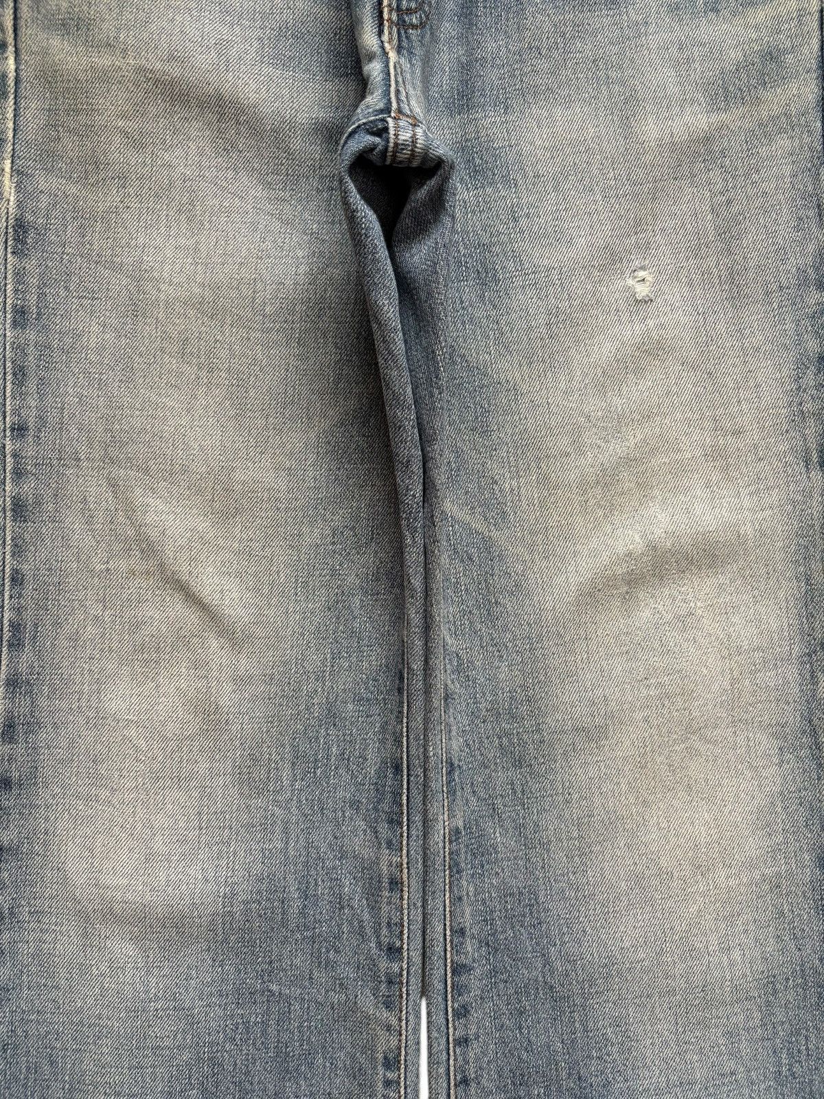 Edwin × Japanese Brand Vintage Japanese Edwin Mud Wash Distressed Flare Jeans Size US 29 - 5 Thumbnail