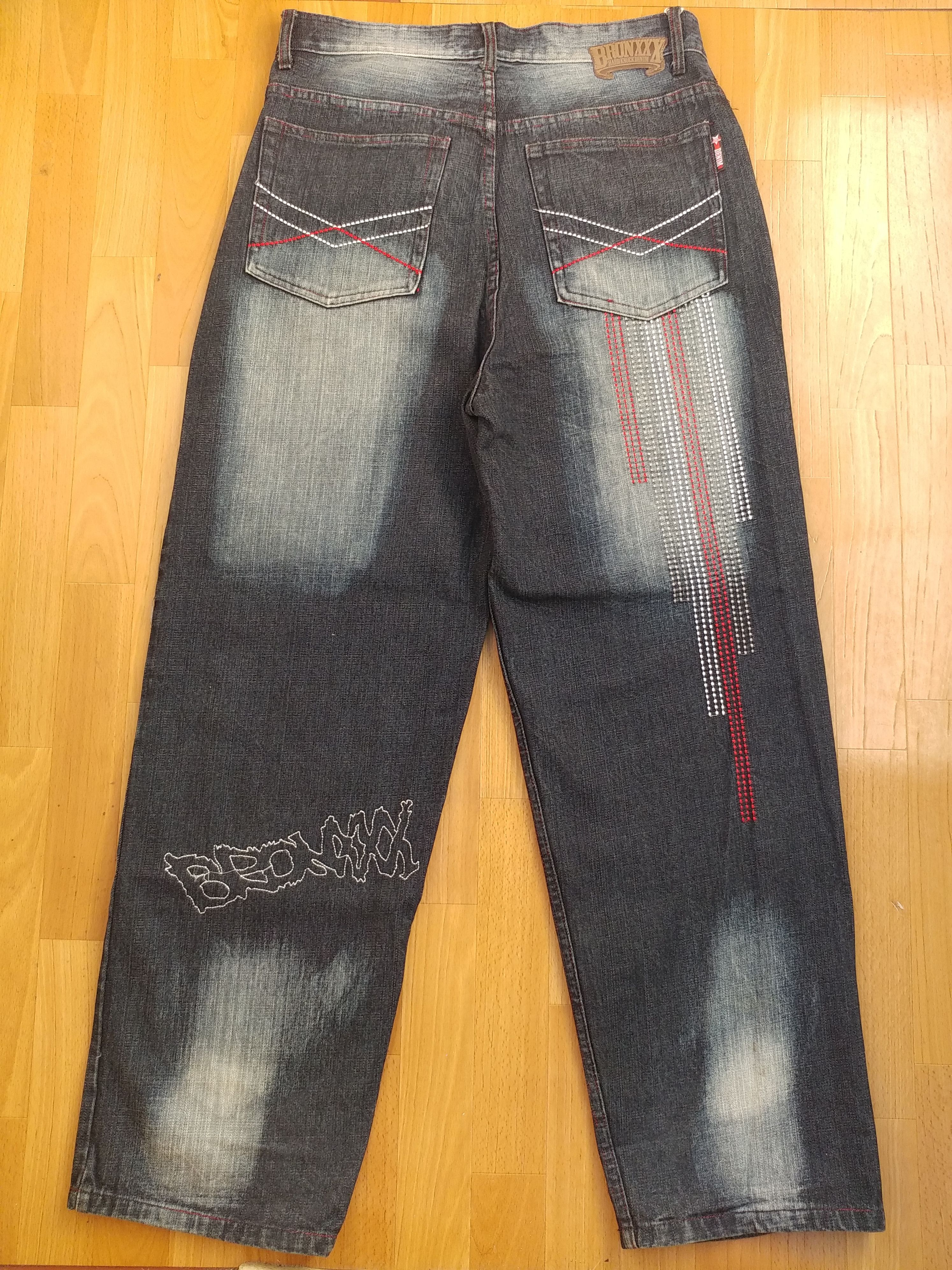 Other Bronxxx jeans, vintage, 90s hip hop, baggy Bronx NYC 34 Size US 34 / EU 50 - 4 Thumbnail