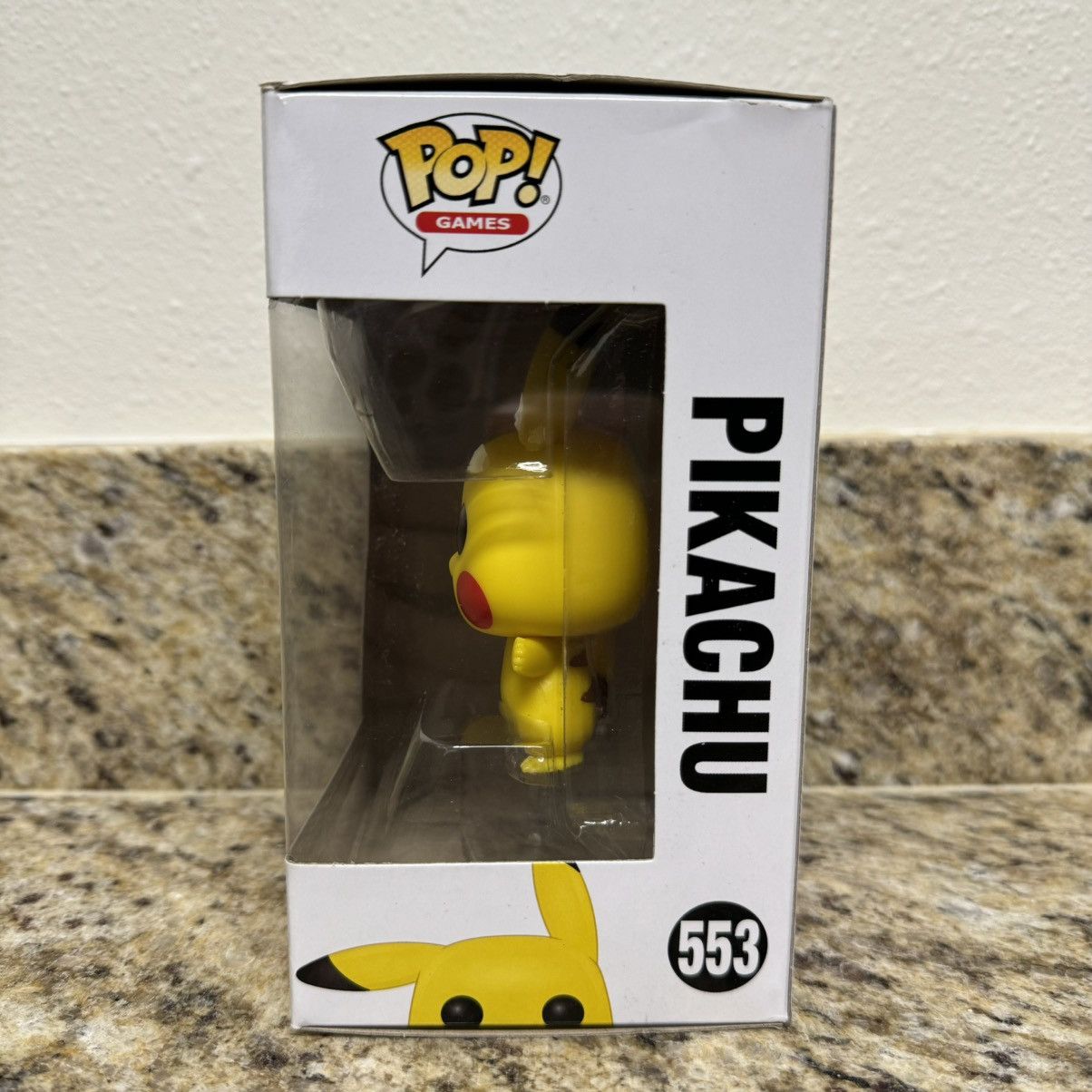 Other × Pokemon Funko Pop! Games: Pokémon - Pikachu - #553 - Brand New Size ONE SIZE - 2 Thumbnail