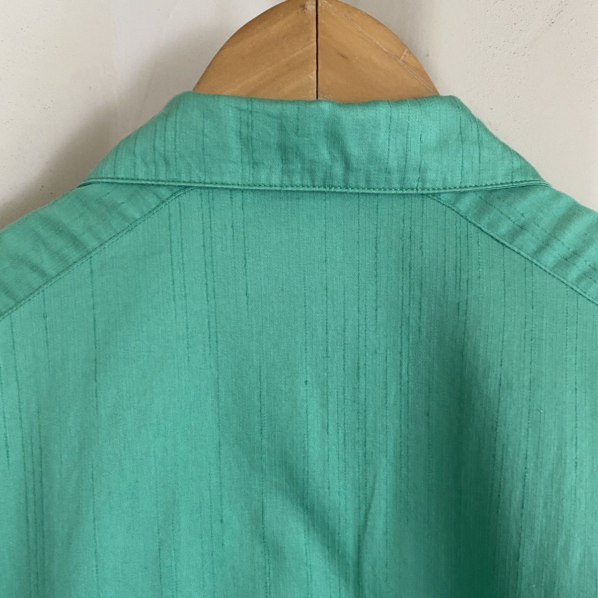 Dior Christian Dior Mint Green Short Sleeve Shirt Size M / US 6-8 / IT 42-44 - 7 Thumbnail