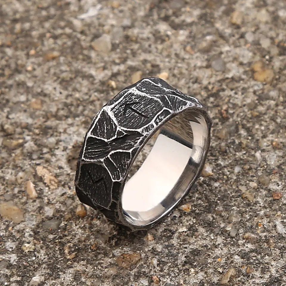 Jewelry × Vintage Vintage Nordic Viking Rune Rings Size ONE SIZE - 1 Thumbnail