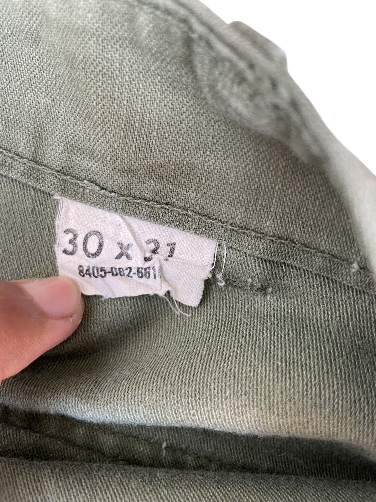 Vintage OG 107 VTG US Army Fatigue Military Baker Pants Size US 30 / EU 46 - 5 Thumbnail