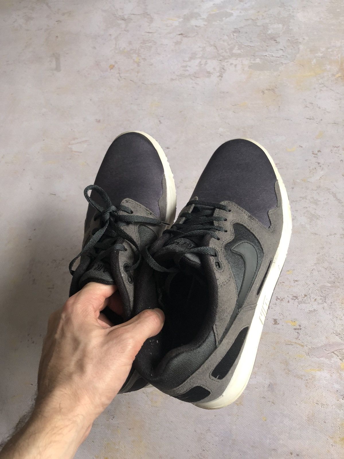 Nike iconic Nike Air flow anthracite very rare Size US 10.5 / EU 43-44 - 6 Thumbnail
