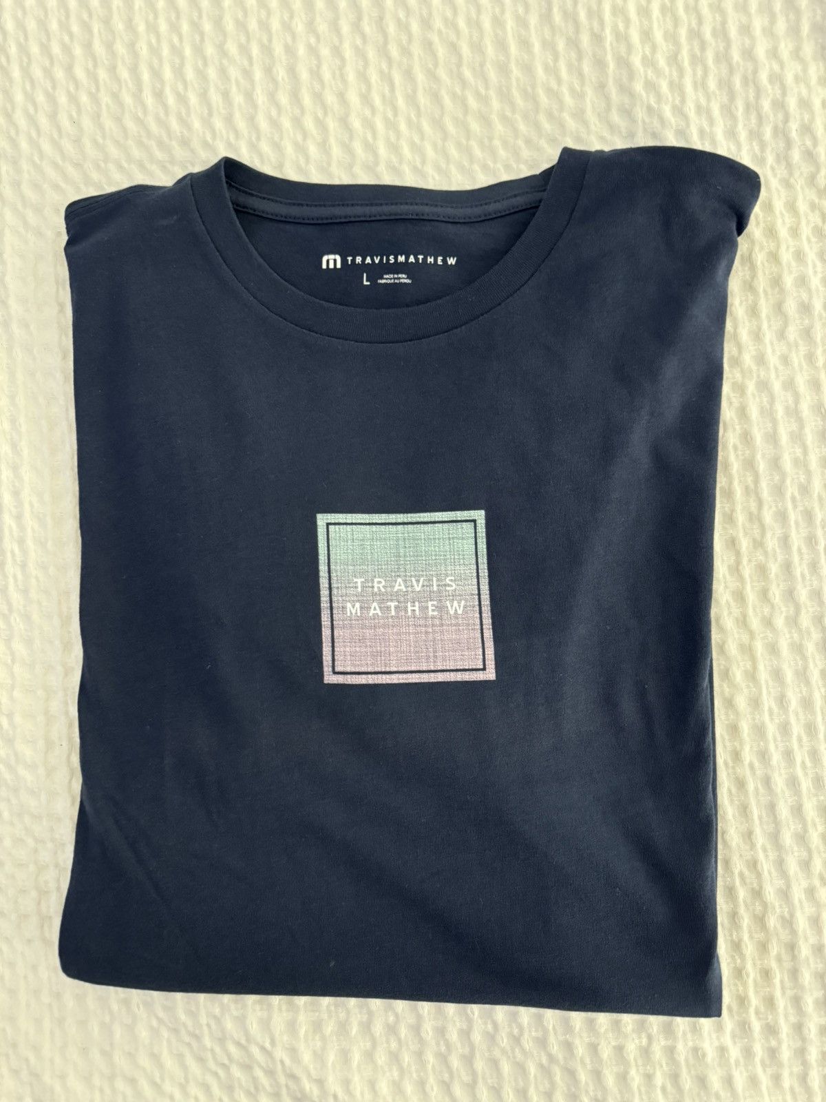 TravisMathew Men’s Travis Mathew T-Shirt (L - Navy) Size US L / EU 52-54 / 3 - 3 Thumbnail