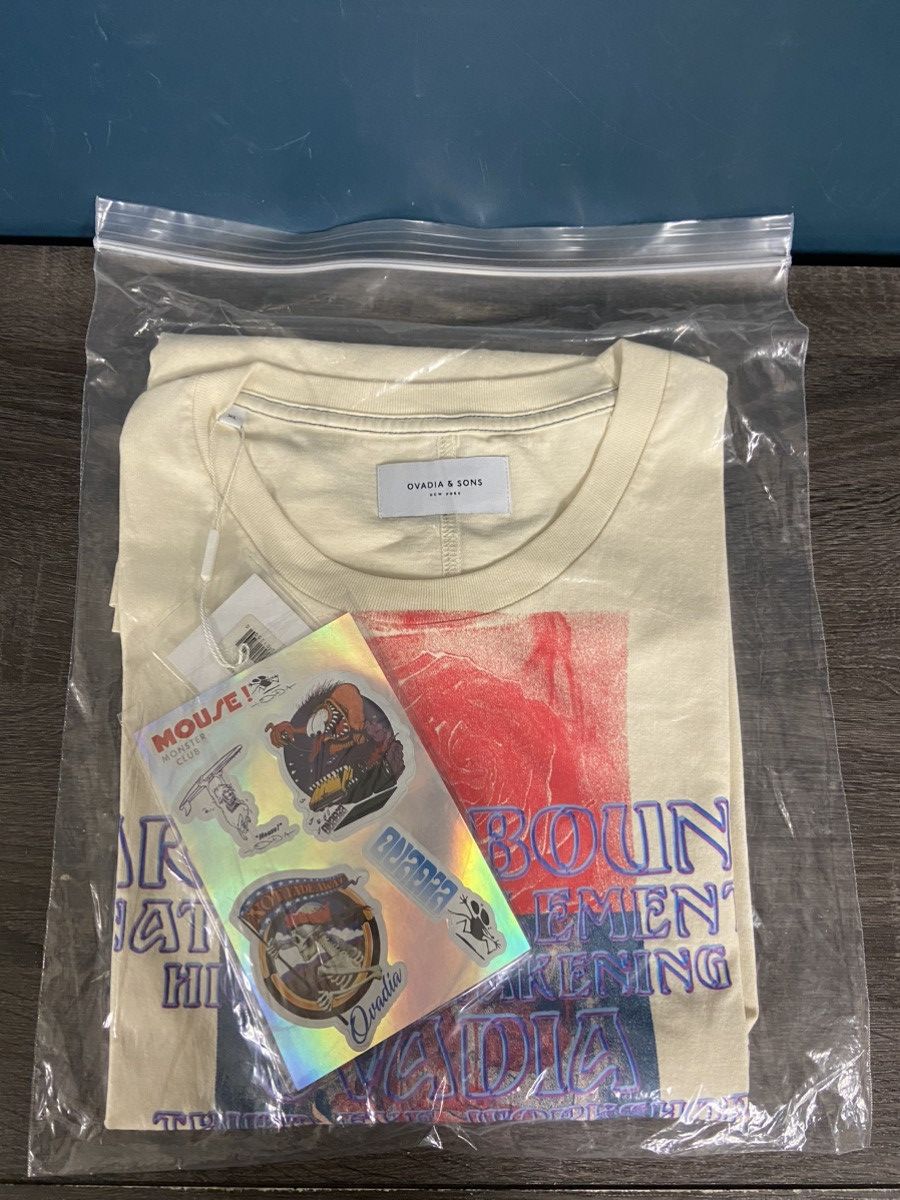Ovadia & Sons Ovadia & Sons Earths Bounty Tee Cream - Size XL Size US XL / EU 56 / 4 - 3 Thumbnail