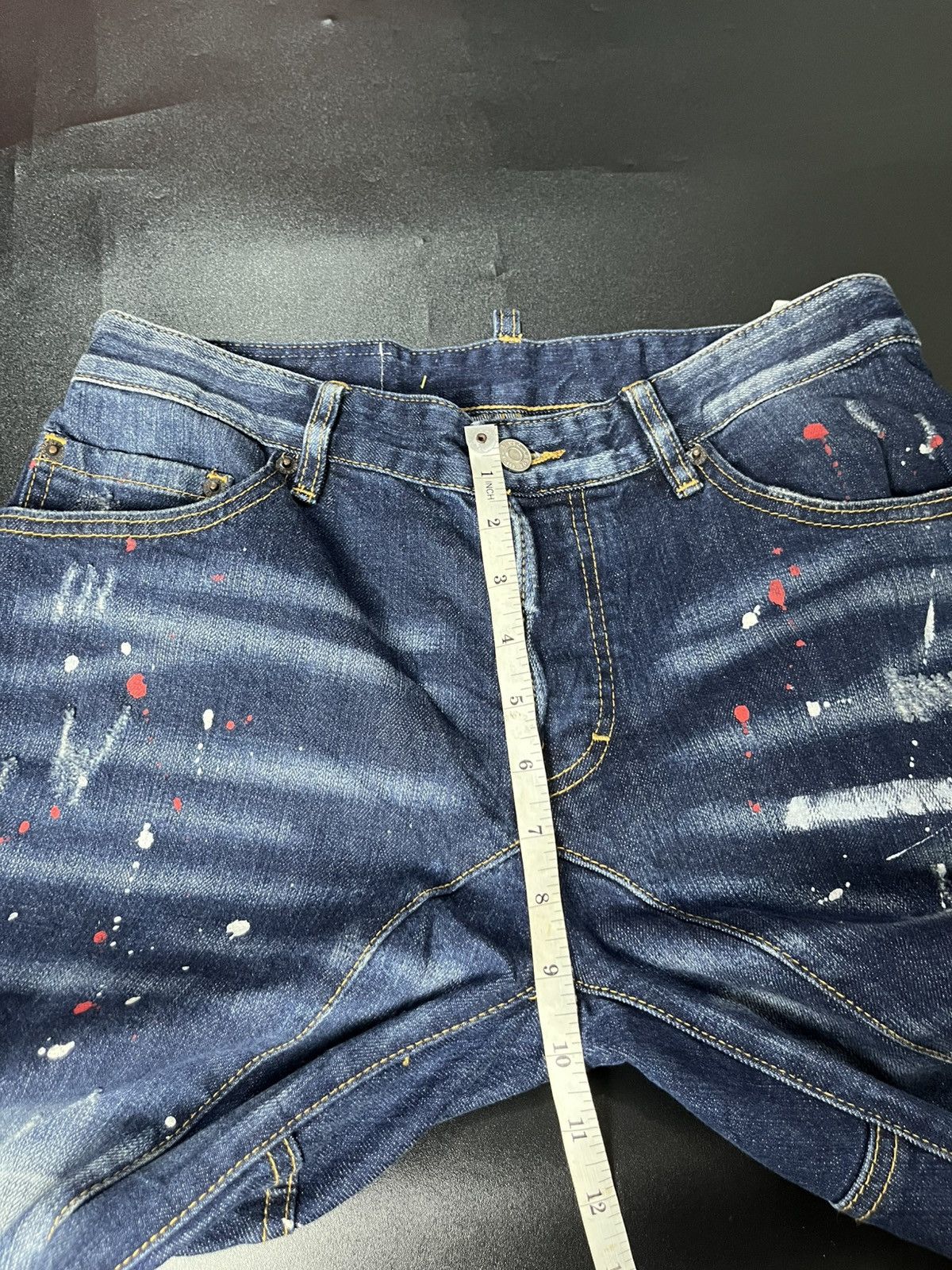 Designer × Dsquared2 Dstressed DSquared2 skiny jeans Size US 31 - 15 Thumbnail