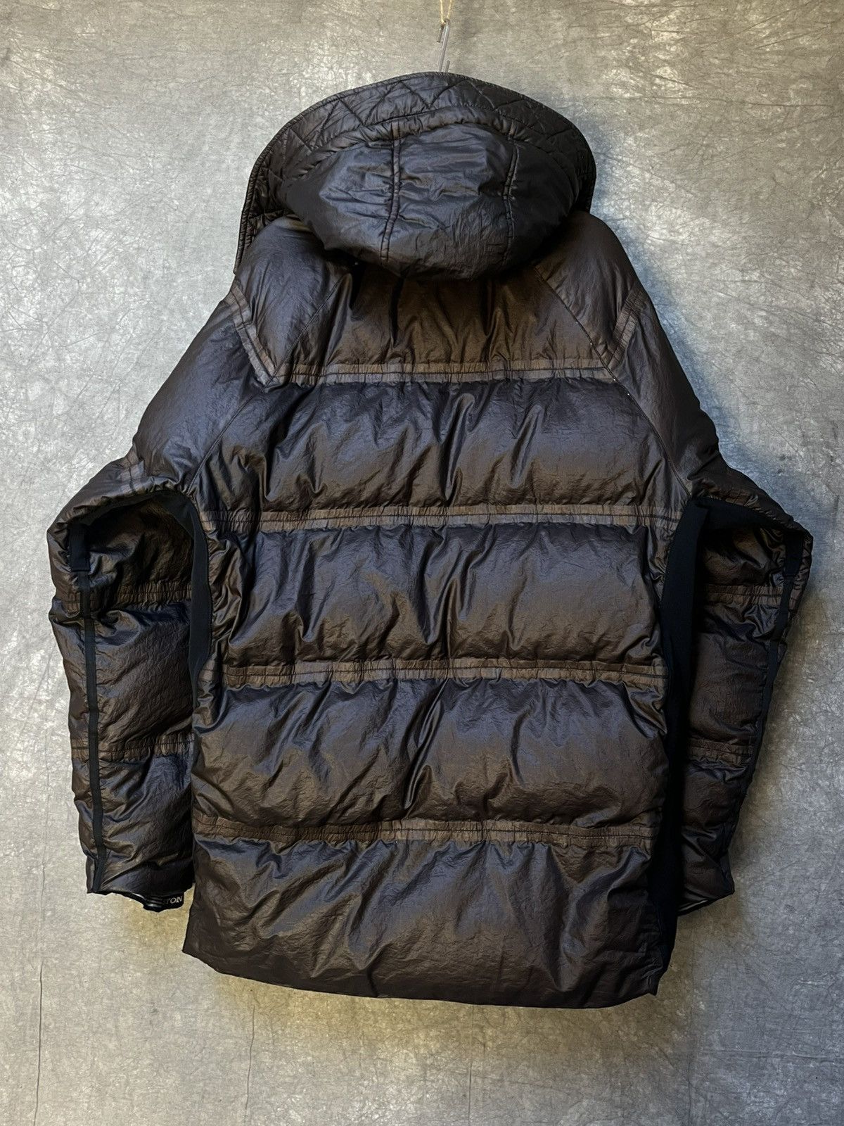 Massimo Osti × Stone Island × Vintage Vintage Stone Island Down Jacket Parka Size US XL / EU 56 / 4 - 3 Thumbnail