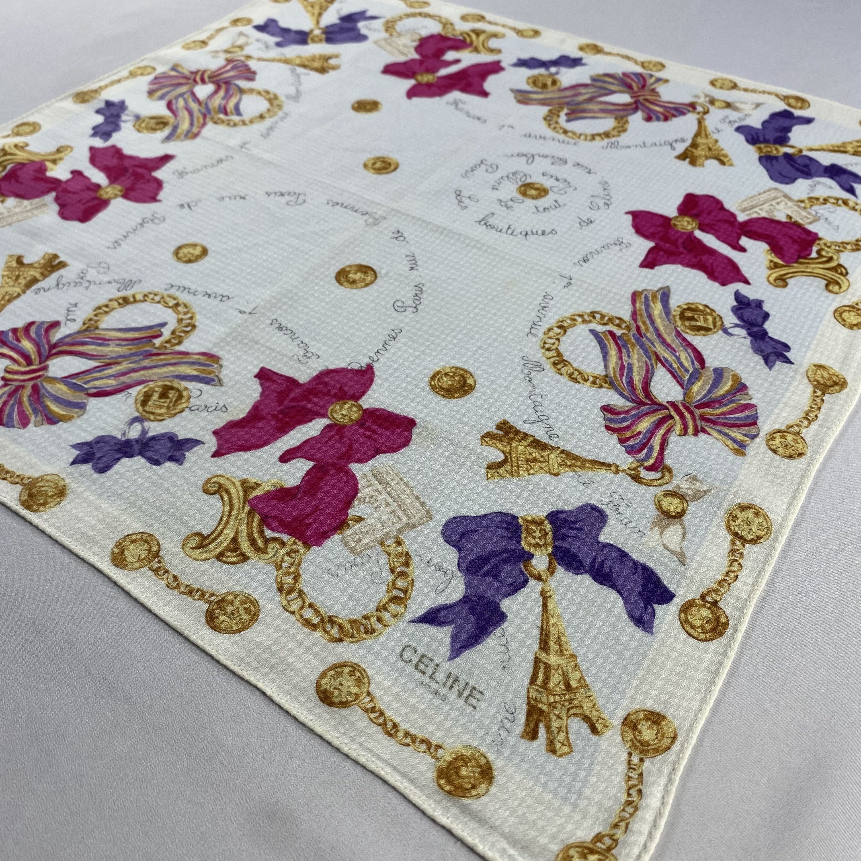 Celine × Vintage Celine Handkerchief / Neckerchief / Bandana Size ONE SIZE - 2 Thumbnail