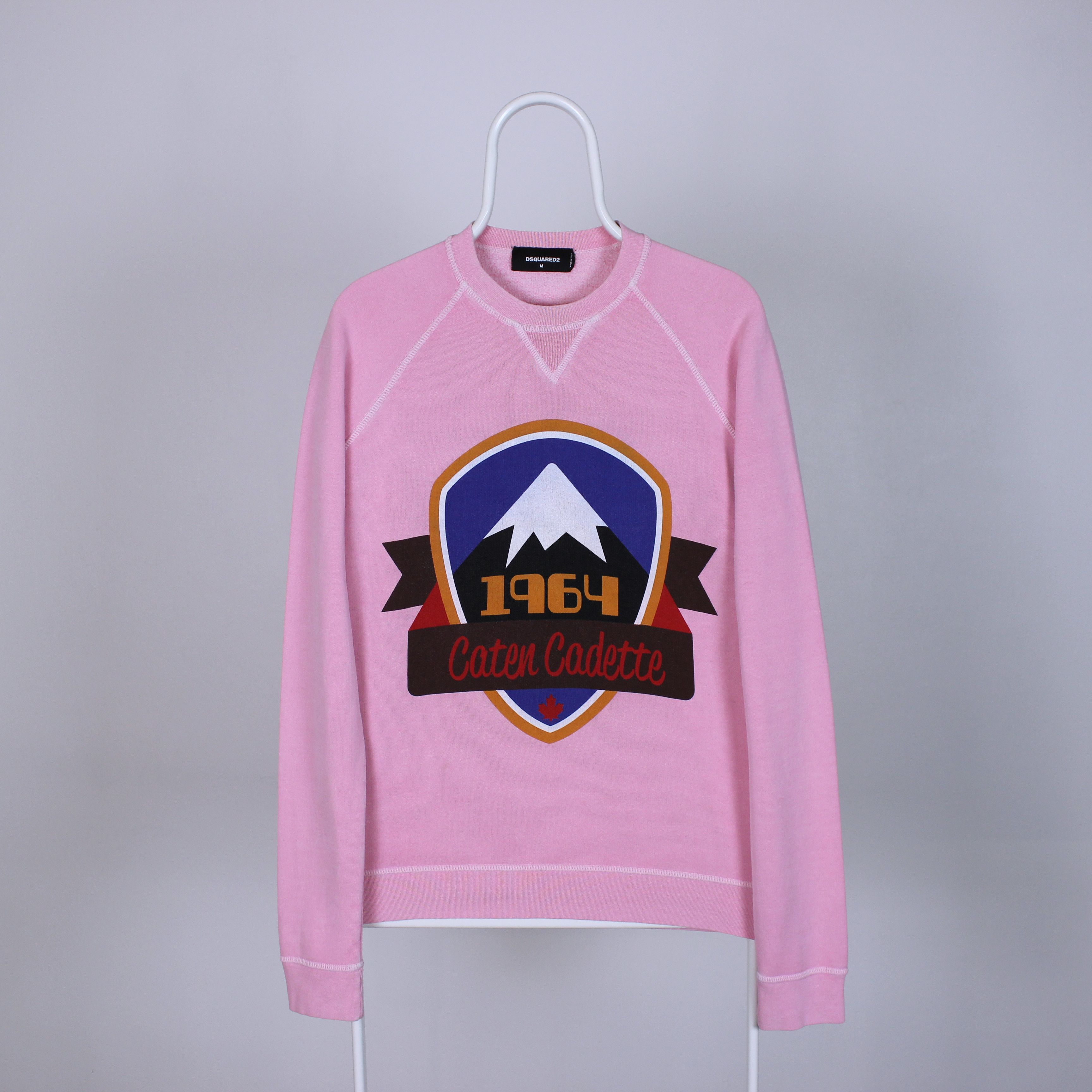 Dsquared2 Dsquared2 sweatshirt vintage centr logo 1964 M italy Size US M / EU 48-50 / 2 - 2 Thumbnail