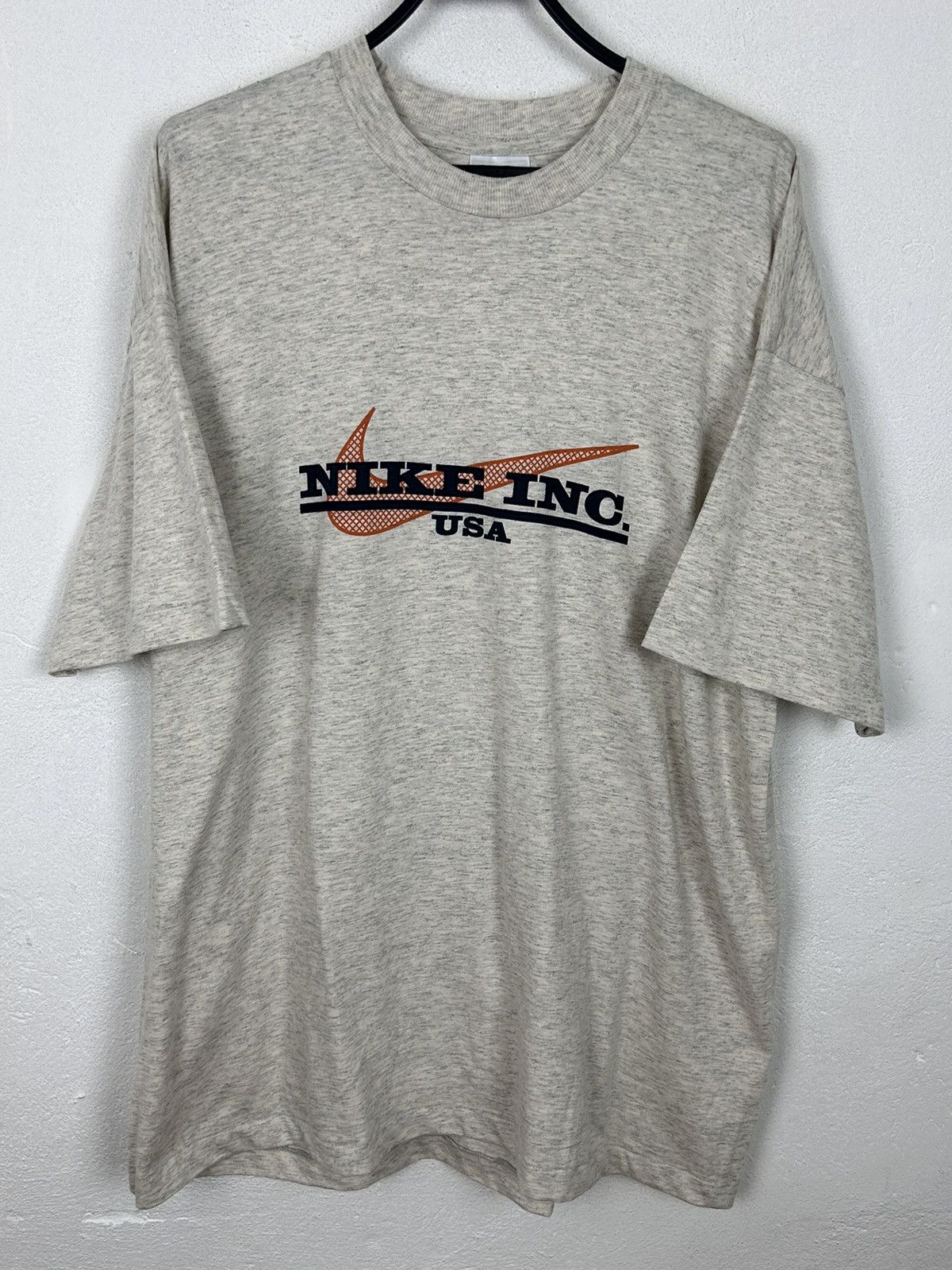 Nike 90s Vintage Nike Inc. USA Big Swoosh Single Stich T-Shirt | Grailed