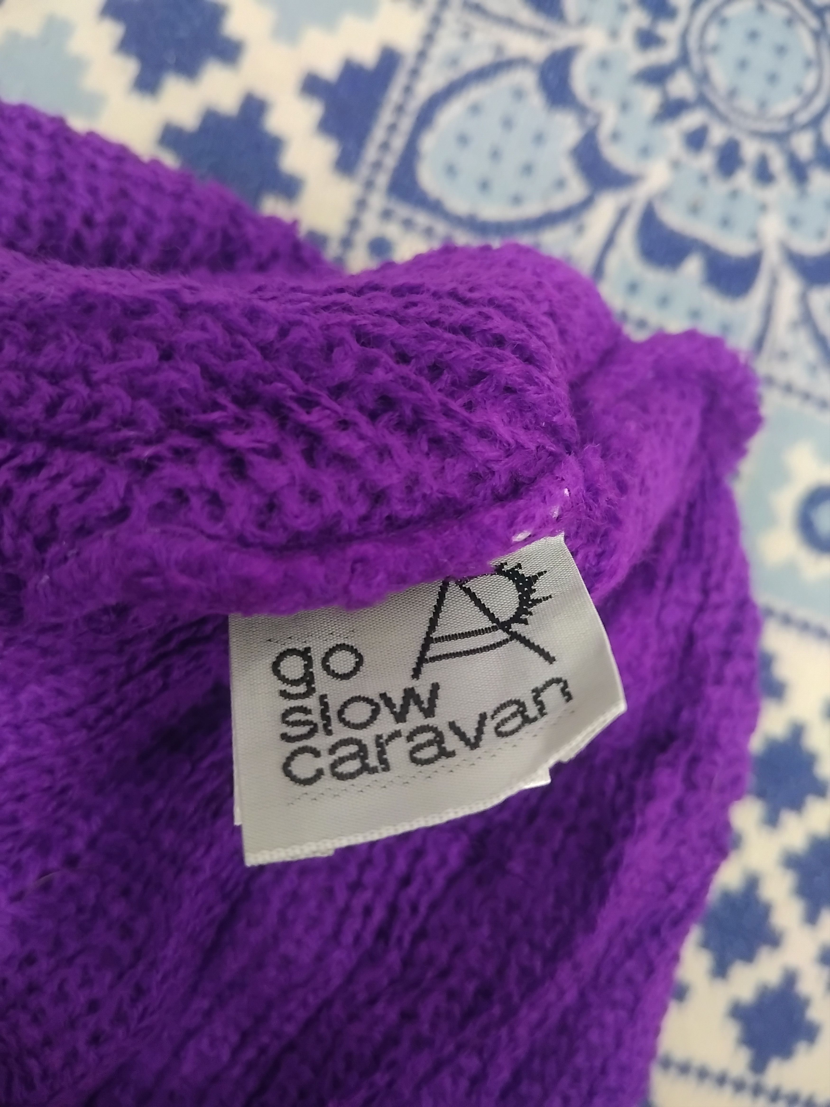 go slow caravan 💥Go Slow Caravan purple Beanie Size ONE SIZE - 2 Thumbnail