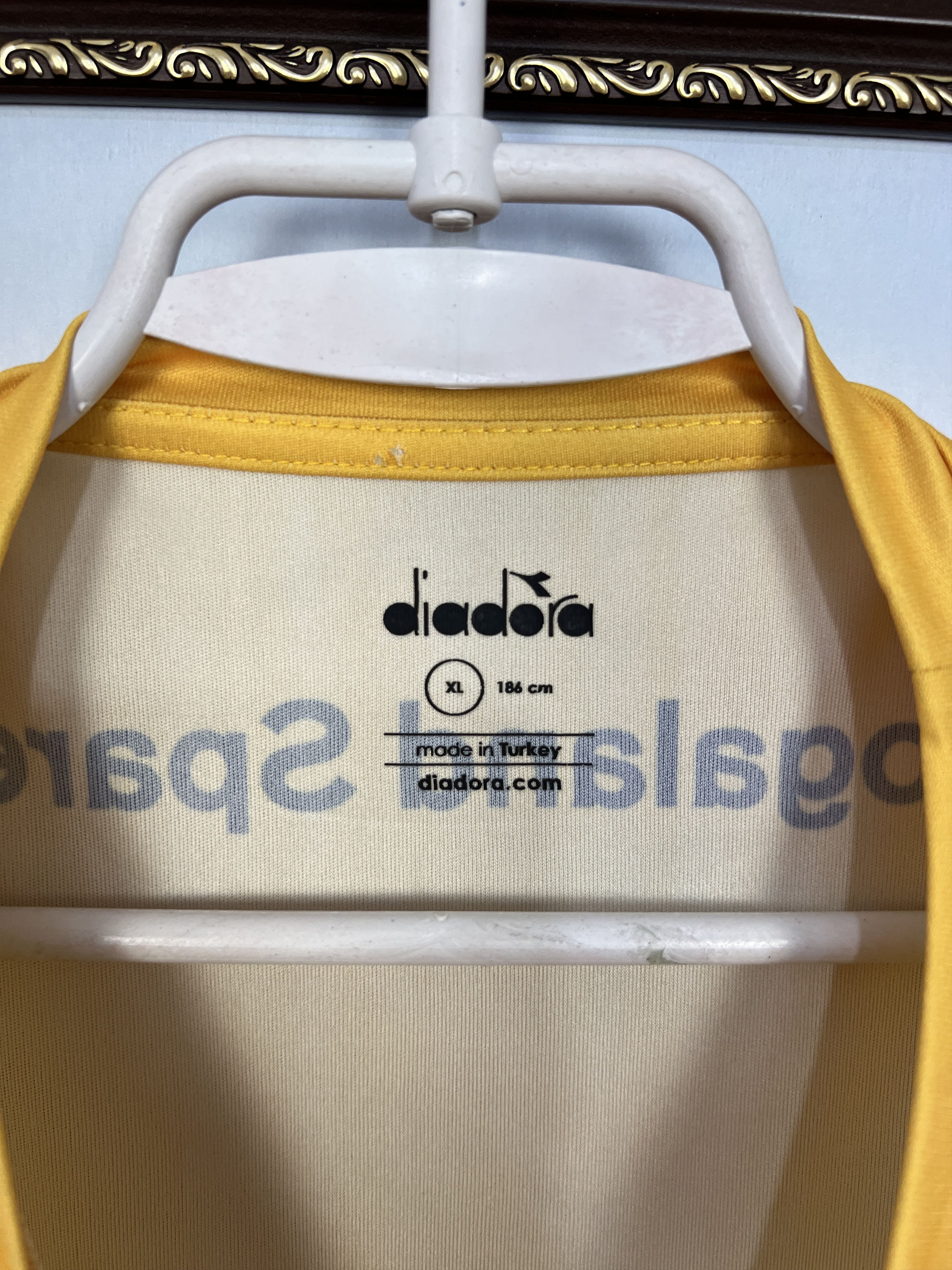 Diadora Viking Stavanger Football Goalkeeper Player Issue Shirt Size US XL / EU 56 / 4 - 10 Thumbnail