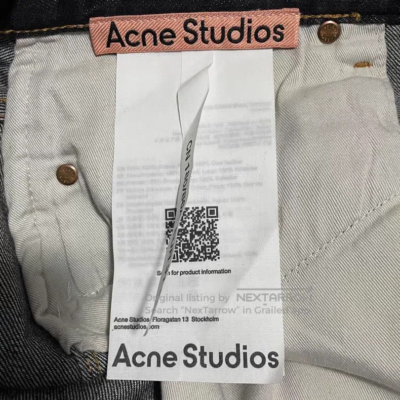 Acne Studios Acne Studios Black ink-splattered curved knife jeans Size US 32 / EU 48 - 4 Thumbnail