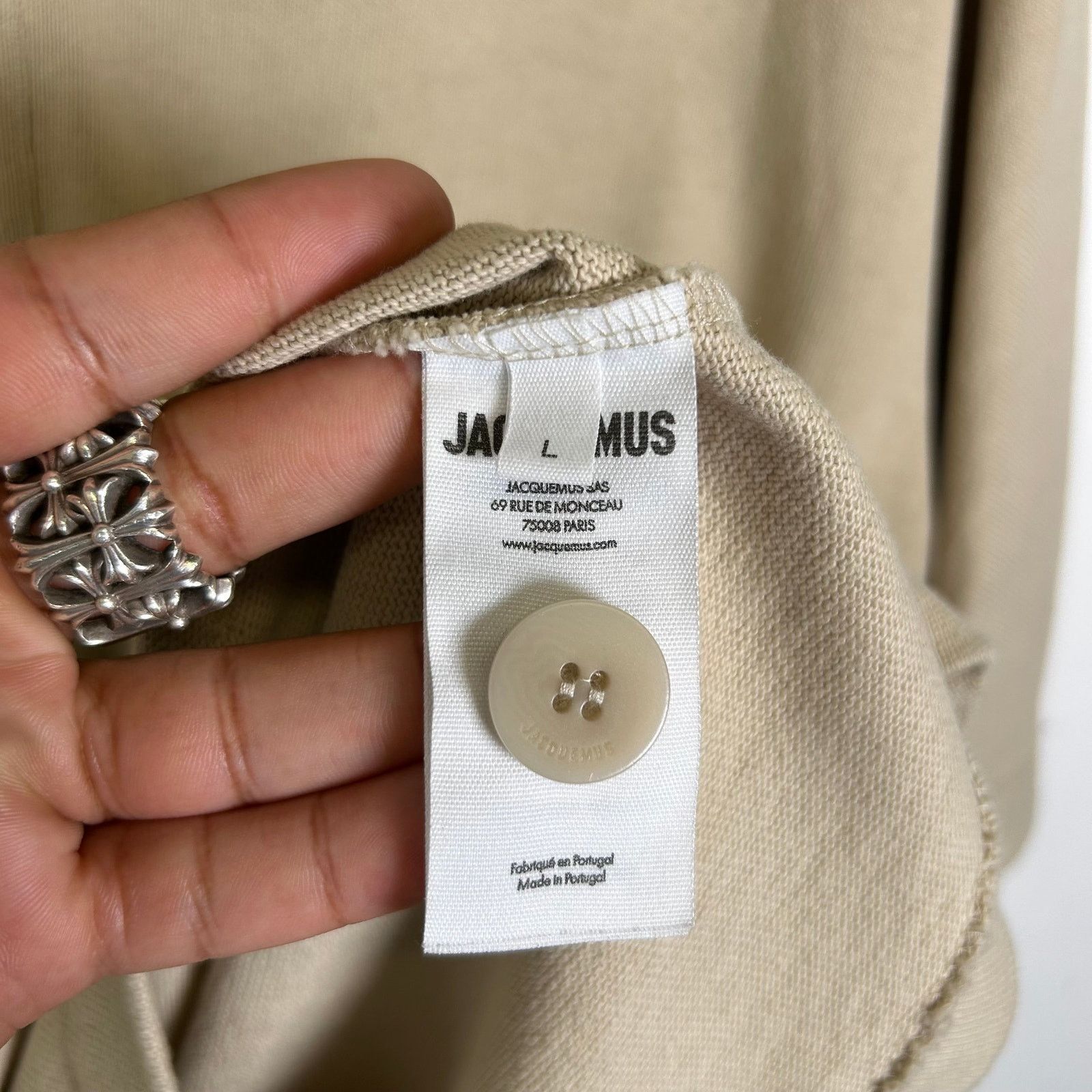 Jacquemus Jacquemus La Chemise Baseball T-Shirt Size US L / EU 52-54 / 3 - 5 Thumbnail