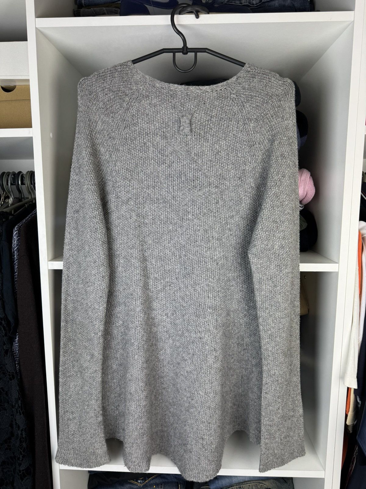 hannes roether Hannes Roether Women’s Yak Merino Wool Longline Sweater Size L / US 10 / IT 46 - 17 Thumbnail