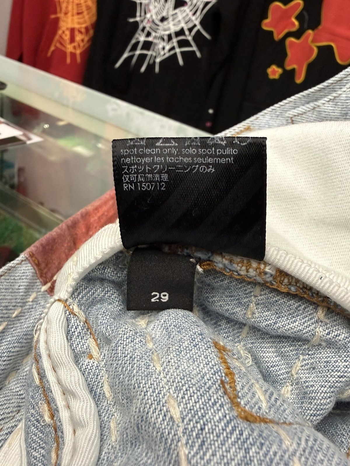 Amiri Amiri Aloha Boro Denim Size US 29 - 6 Thumbnail