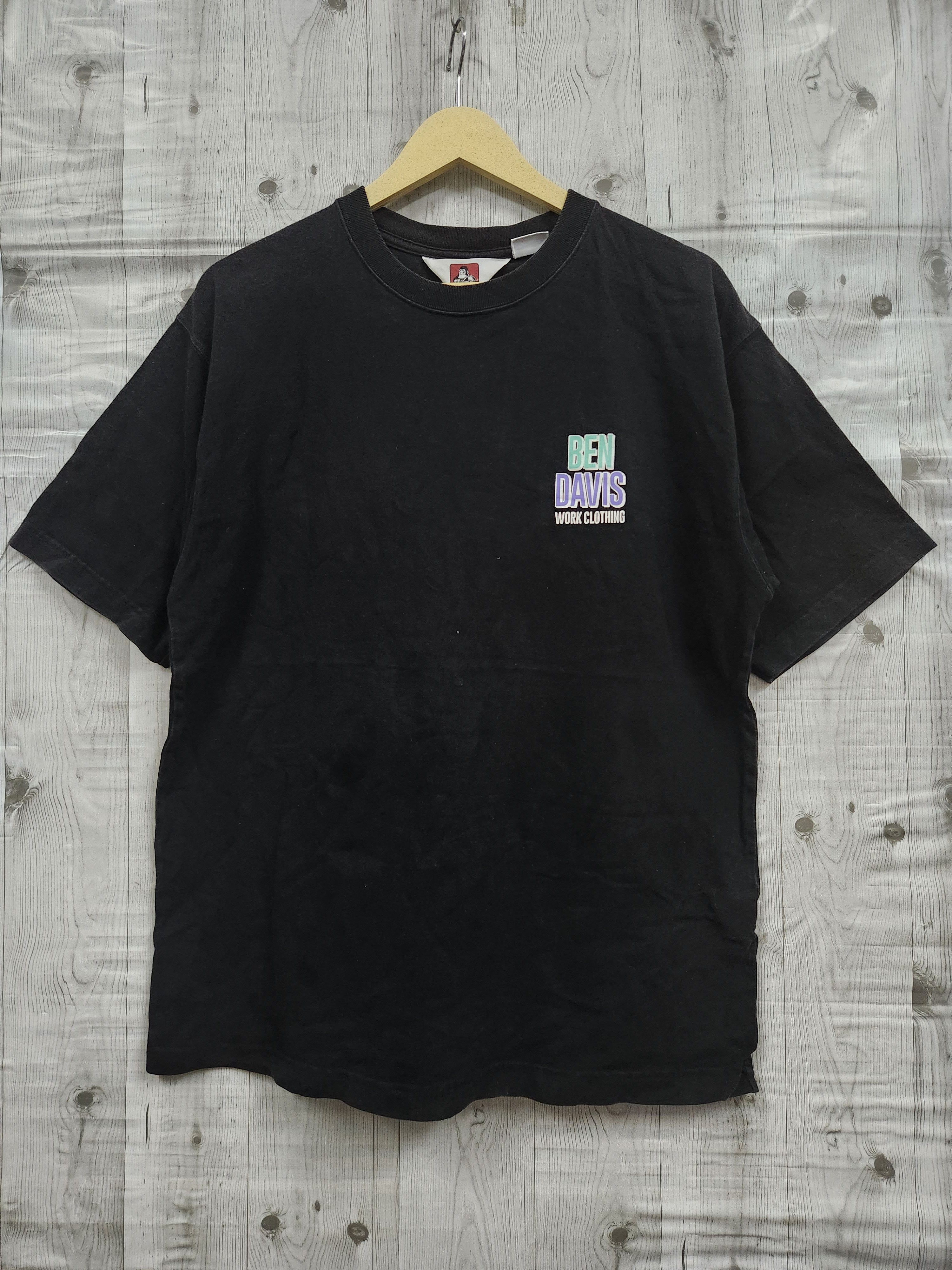Ben Davis Vintage Y2K Ben Davies Big Logo TShirt Size US L / EU 52-54 / 3 - 2 Thumbnail