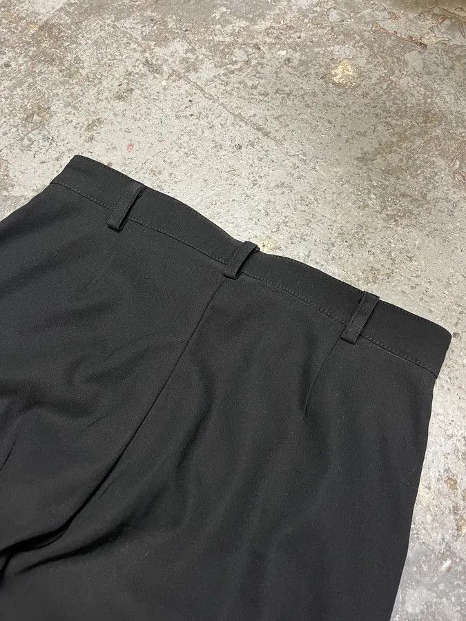 Gianfranco Ferre × Vintage 2000s Gianfranco Ferré Black Straps Pants Size US 30 / EU 46 - 8 Thumbnail
