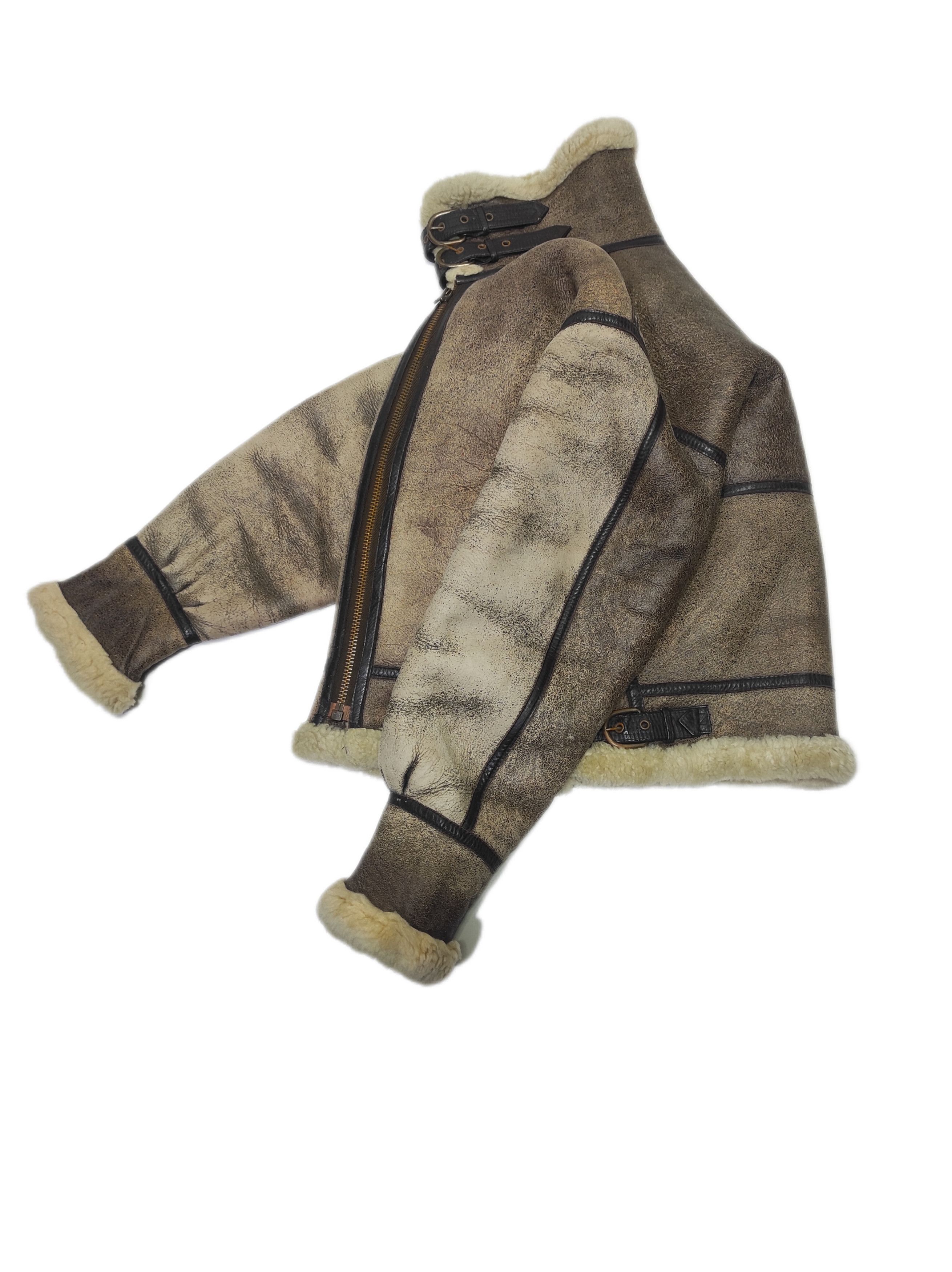 Japanese Brand Beautiful Bomber Flight Jacket Type -B3 Genuine Sheepskin Size US M / EU 48-50 / 2 - 7 Thumbnail