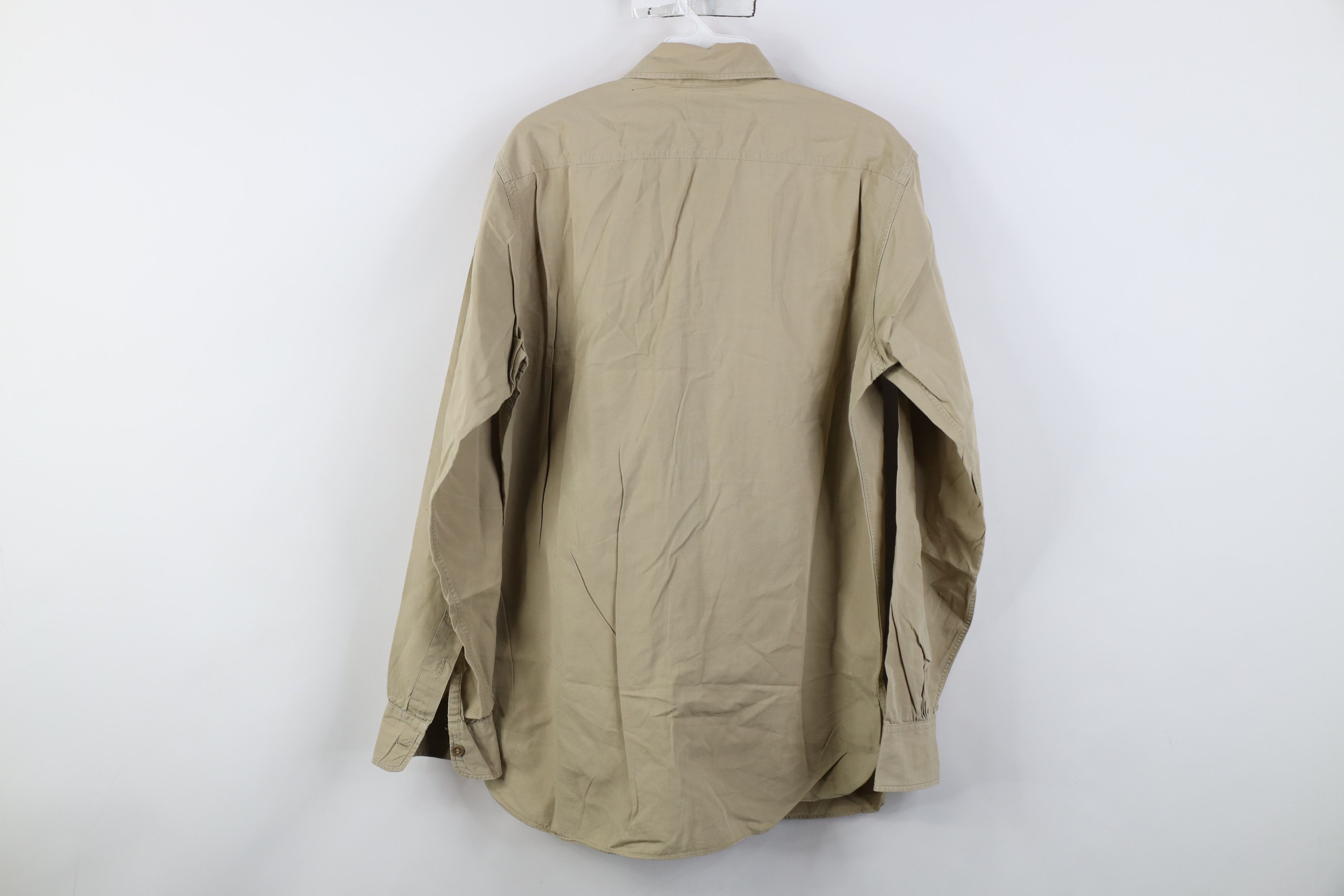 Vintage Vintage 40s 50s Elbeco Poplin Sanforized Button Shirt USA Size US M / EU 48-50 / 2 - 14 Thumbnail