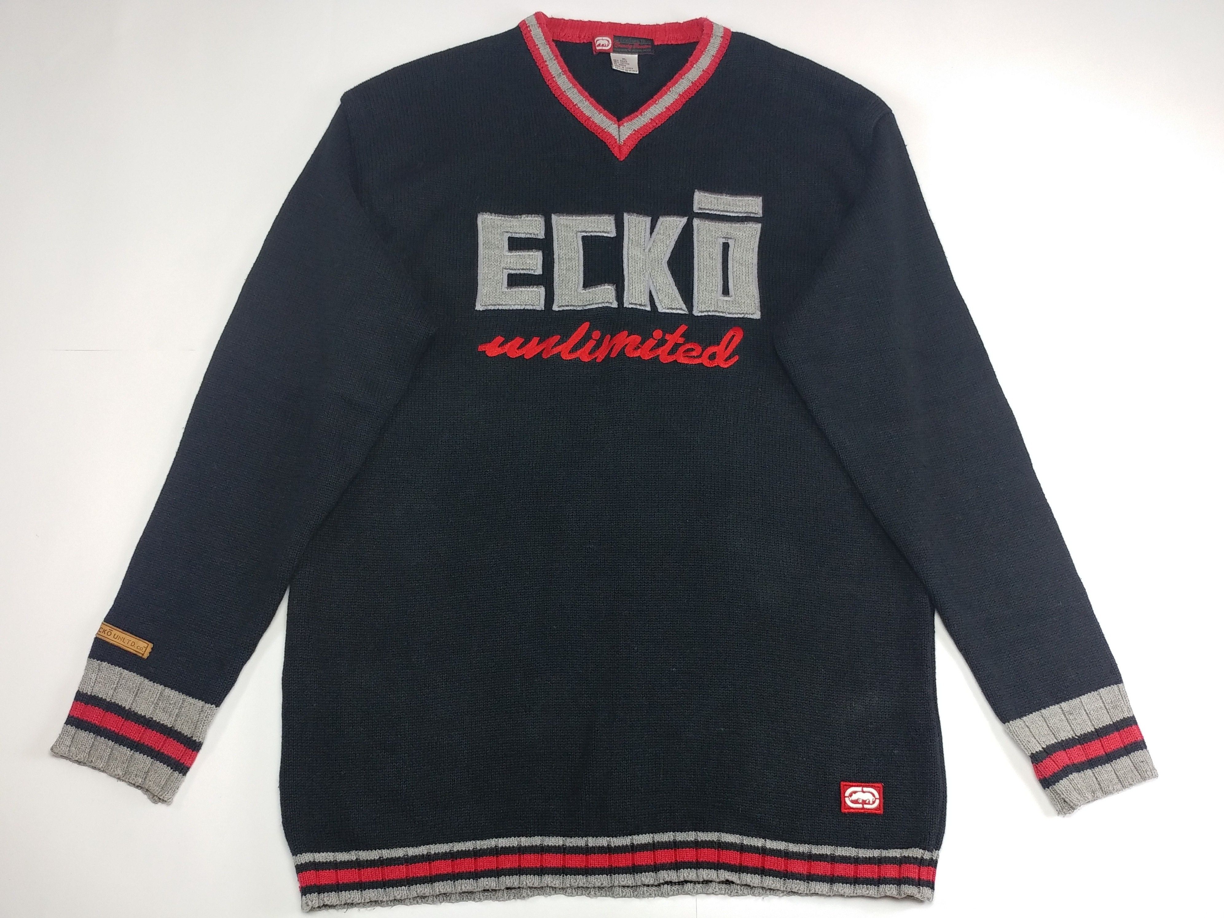 Ecko Unltd. ECKO UNLTD sweatshirt, sweater vintage hip-hop, sweater, XL Size US XL / EU 56 / 4 - 1 Thumbnail