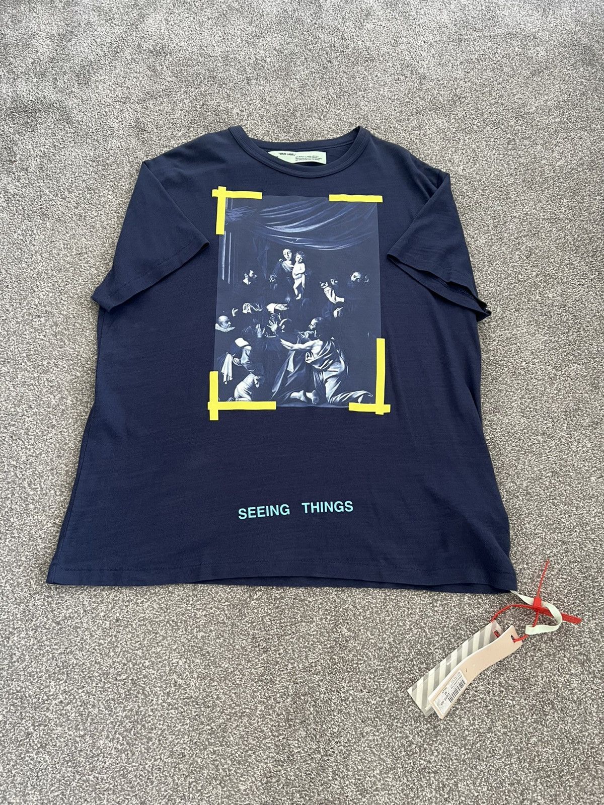 Off-White off-white caravaggio t shirt ss16 | Grailed