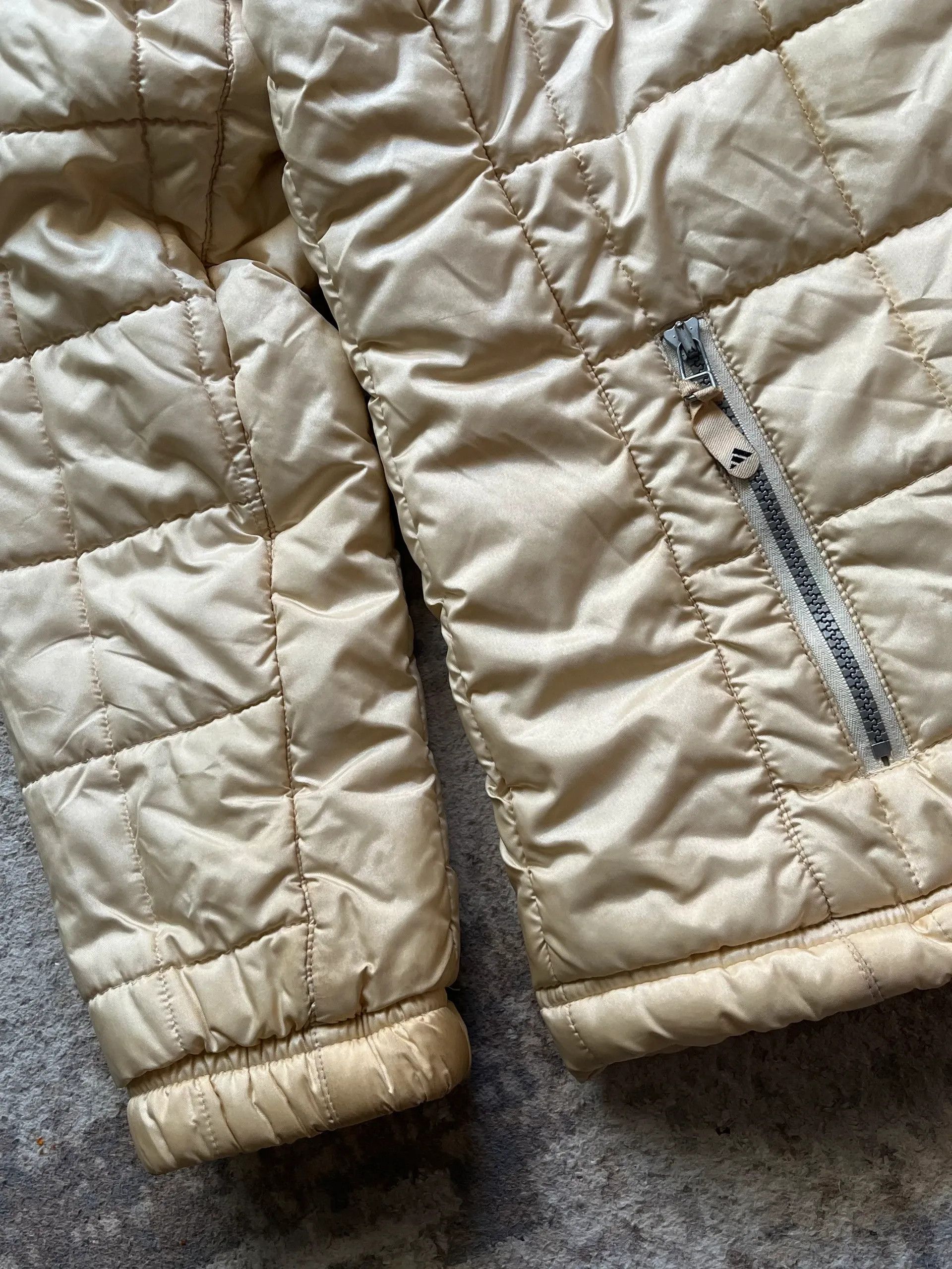 Adidas Adidas 1999 Puffer Jacket Sz L Women’s Rare Cream Size L / US 10 / IT 46 - 16 Thumbnail