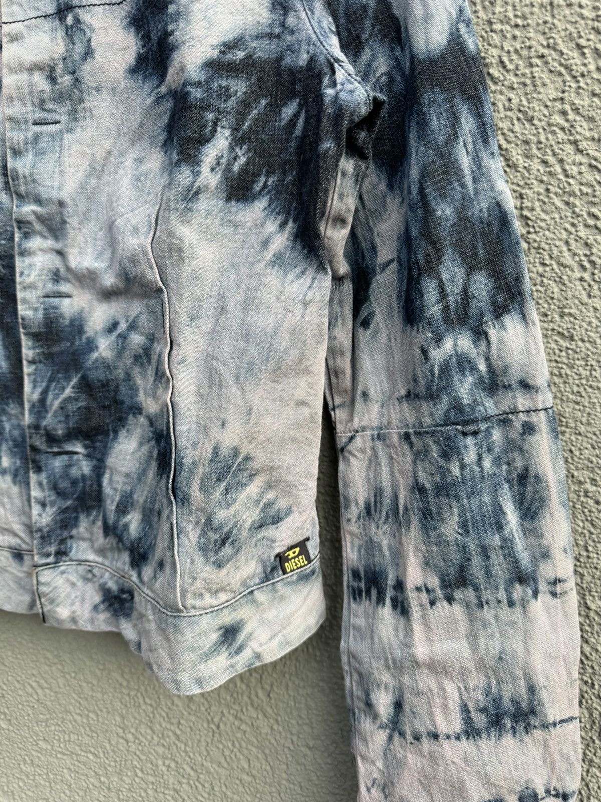 Diesel × Japanese Brand Diesel Denim Tie Dye Jacket Mod.Sobea Size M / US 6-8 / IT 42-44 - 3 Thumbnail