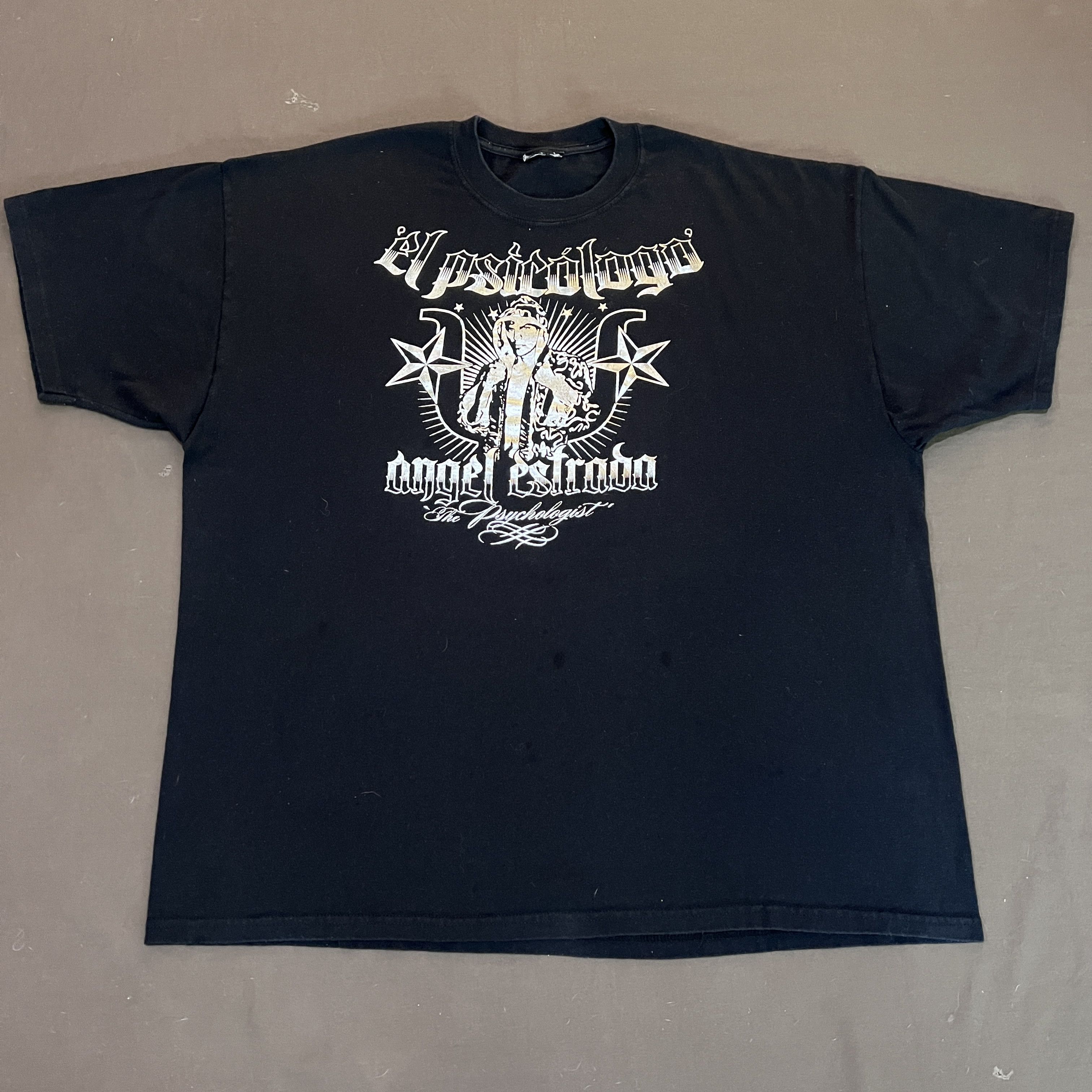 Rap Tees × Vintage Vintage Y2K Angel Estrada Promo Tee 2XL Boxing Size US XXL / EU 58 / 5 - 2 Thumbnail