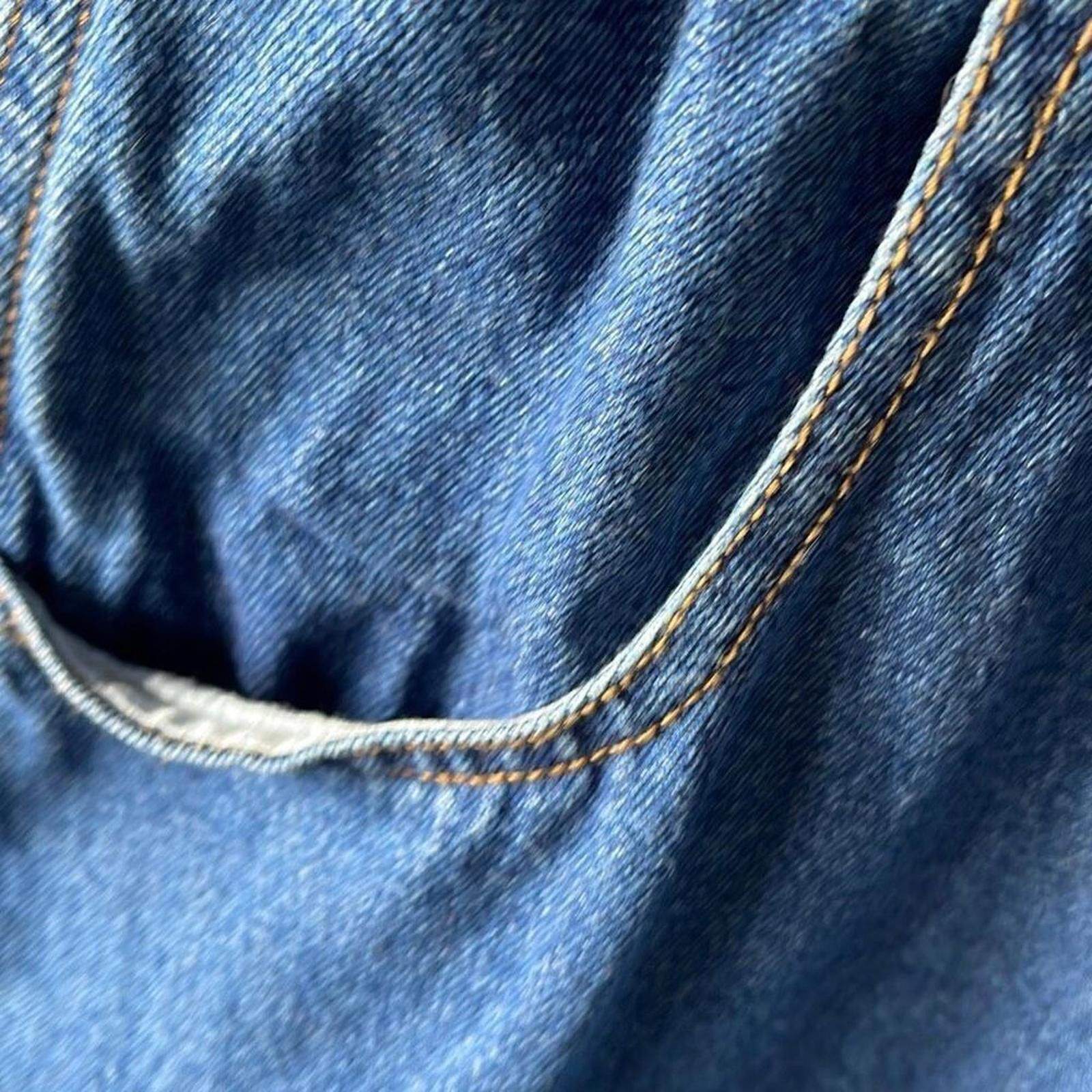 Designer Vintage Goodfellow bib overalls 3/4 Size 27" / US 4 / IT 40 - 7 Thumbnail