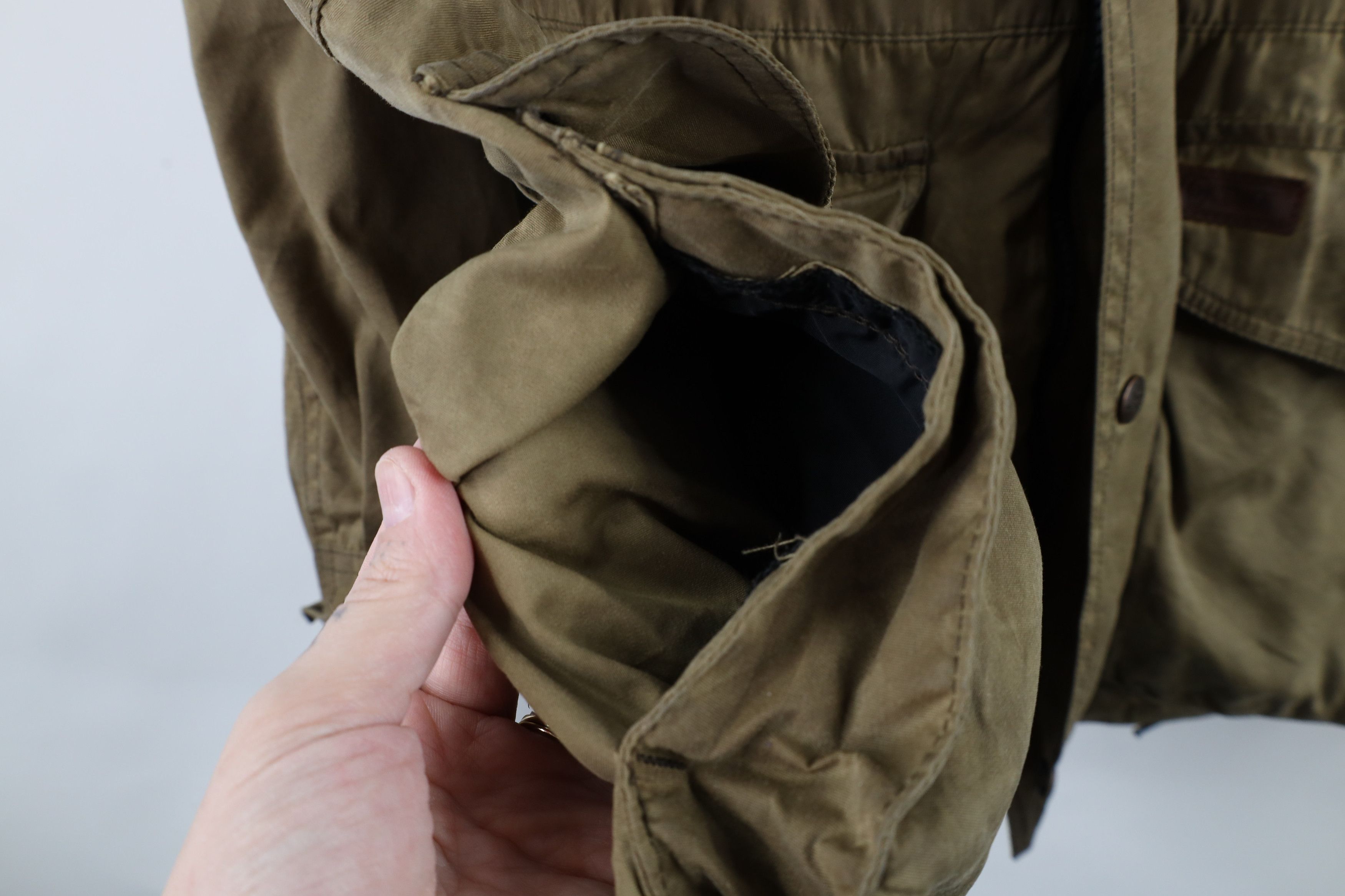 Vintage Vintage 90s Streetwear Waxed Cotton Bush Safari Jacket Size US L / EU 52-54 / 3 - 8 Thumbnail