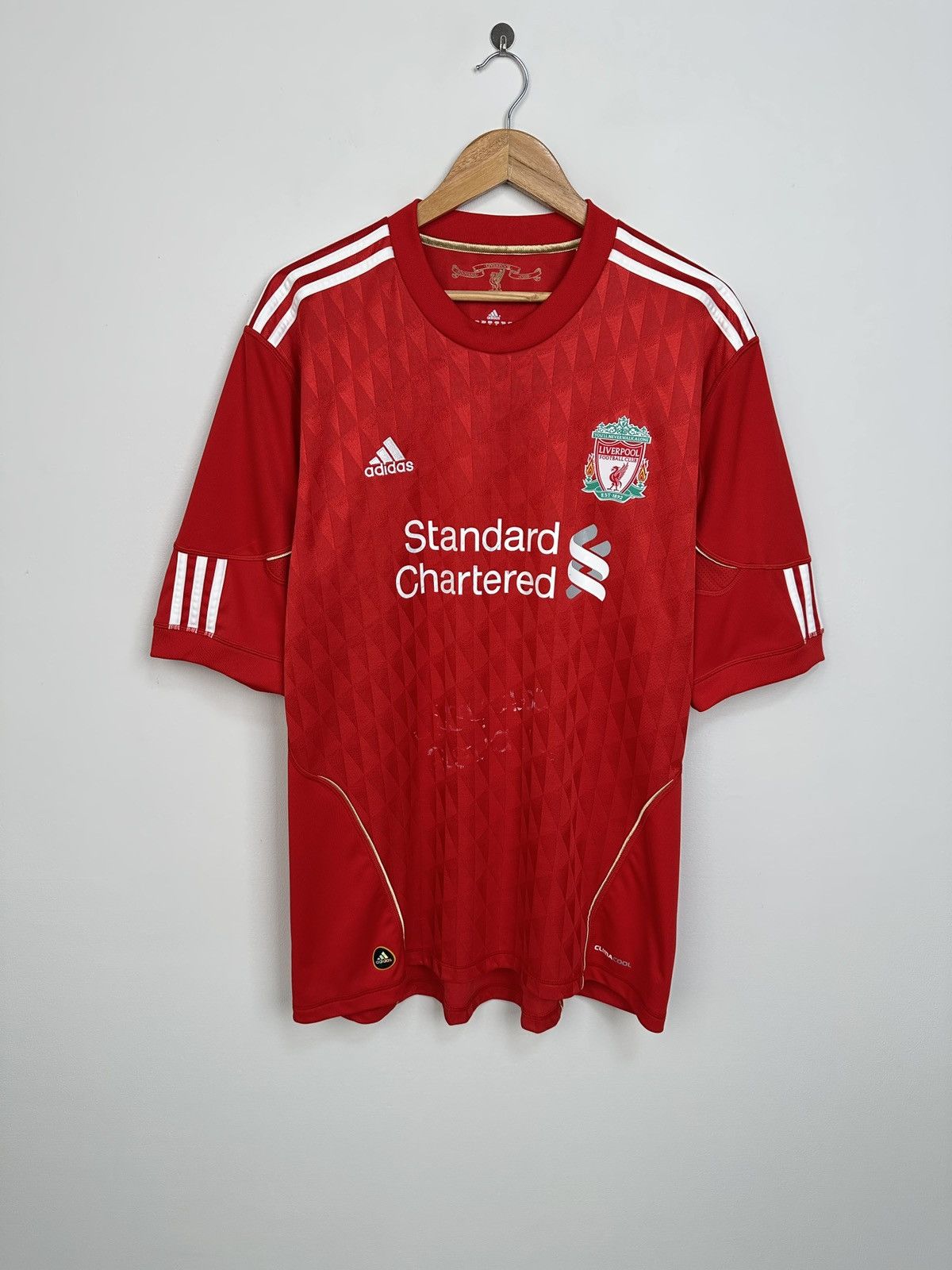 Adidas LIVERPOOL FC 2010-2012 Home Football Shirt Adidas Jersey XL Size US XL / EU 56 / 4 - 1 Thumbnail