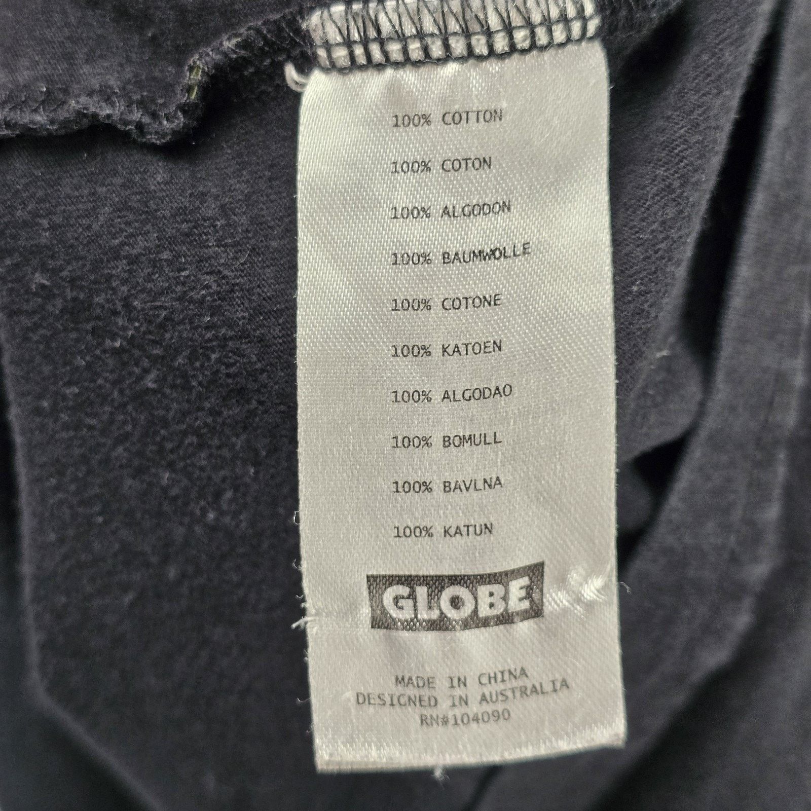 Globe Vintage Globe Skateboards Striped Shirt XL Skater Grunge Y2K Size US XL / EU 56 / 4 - 6 Thumbnail