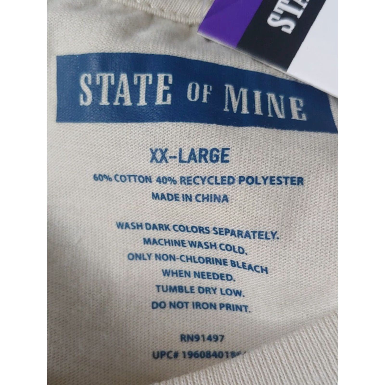 Vintage VINTAGE West Virginia Shirt XXL Pine Tree Forest State Of Mine Retro Stripe Nature WV Size US XXL / EU 58 / 5 - 4 Thumbnail