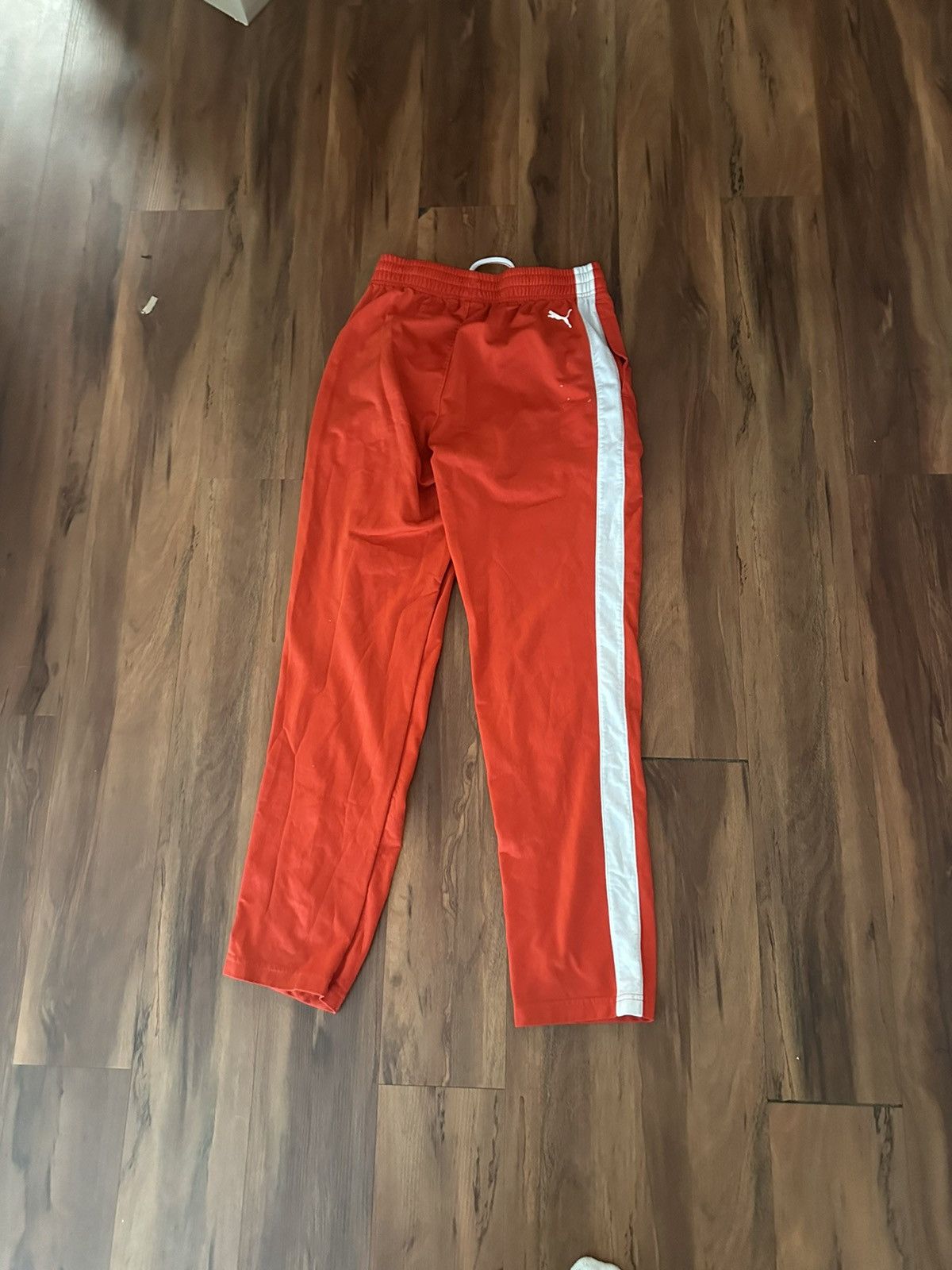 Puma Neon Orange Puma Straight-cut Pants Size US 30 / EU 46 - 2 Thumbnail