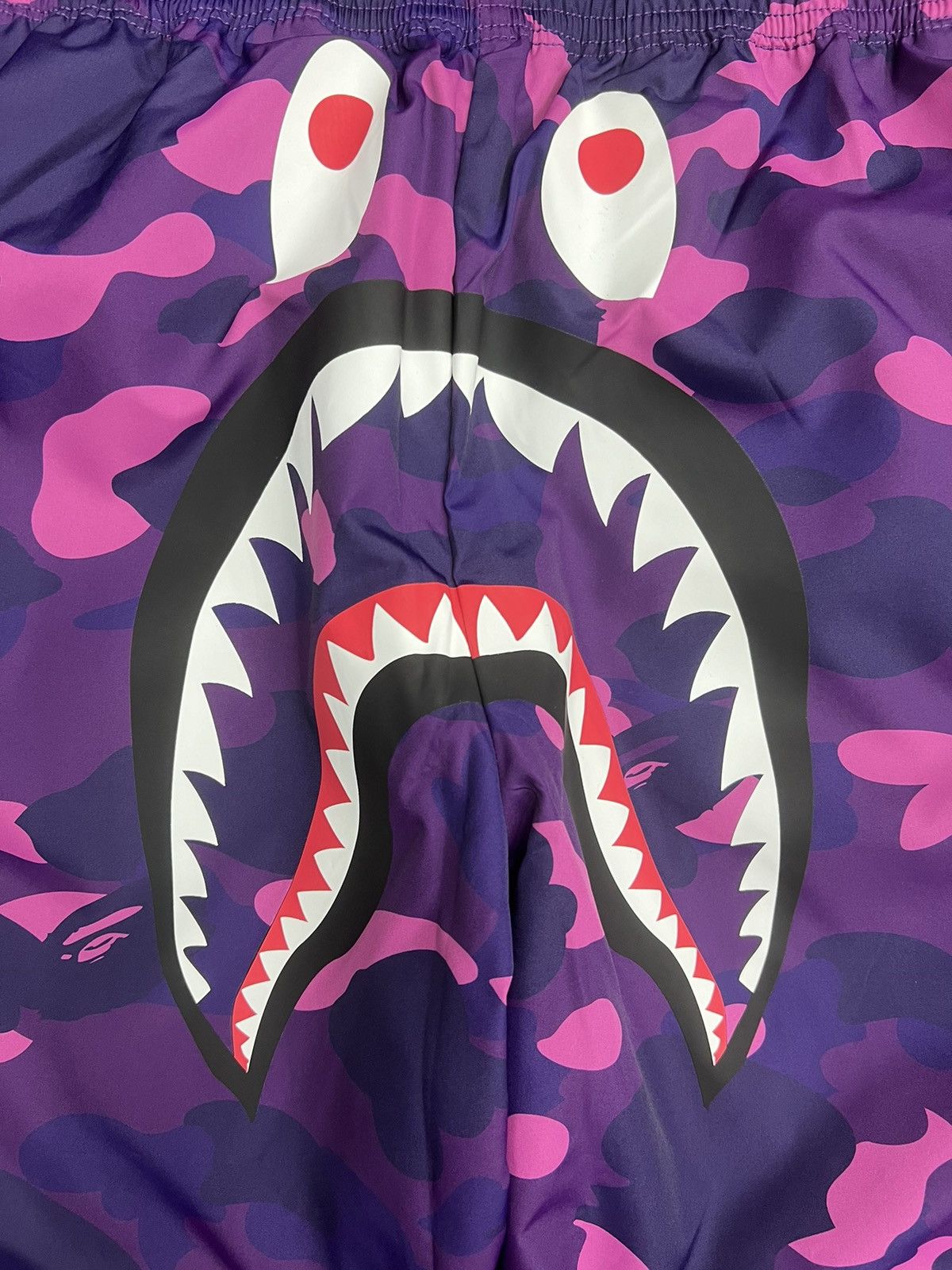 Bape Bape Color Camo Shark Beach Shorts Size US 32 / EU 48 - 2 Thumbnail