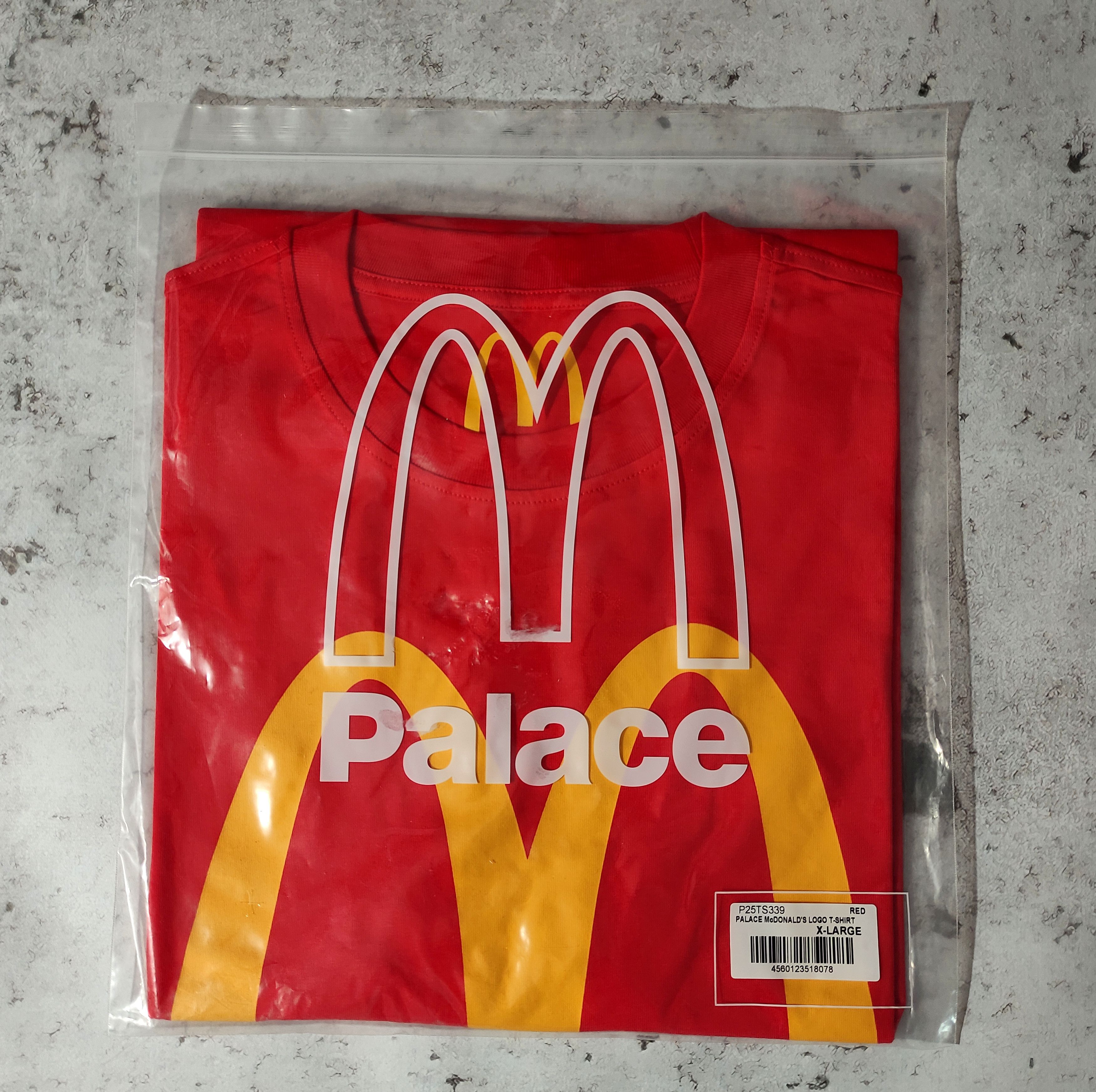 Palace Palace x McDonald's Skateboard T-shirt red size XL Size US XL / EU 56 / 4 - 1 Thumbnail