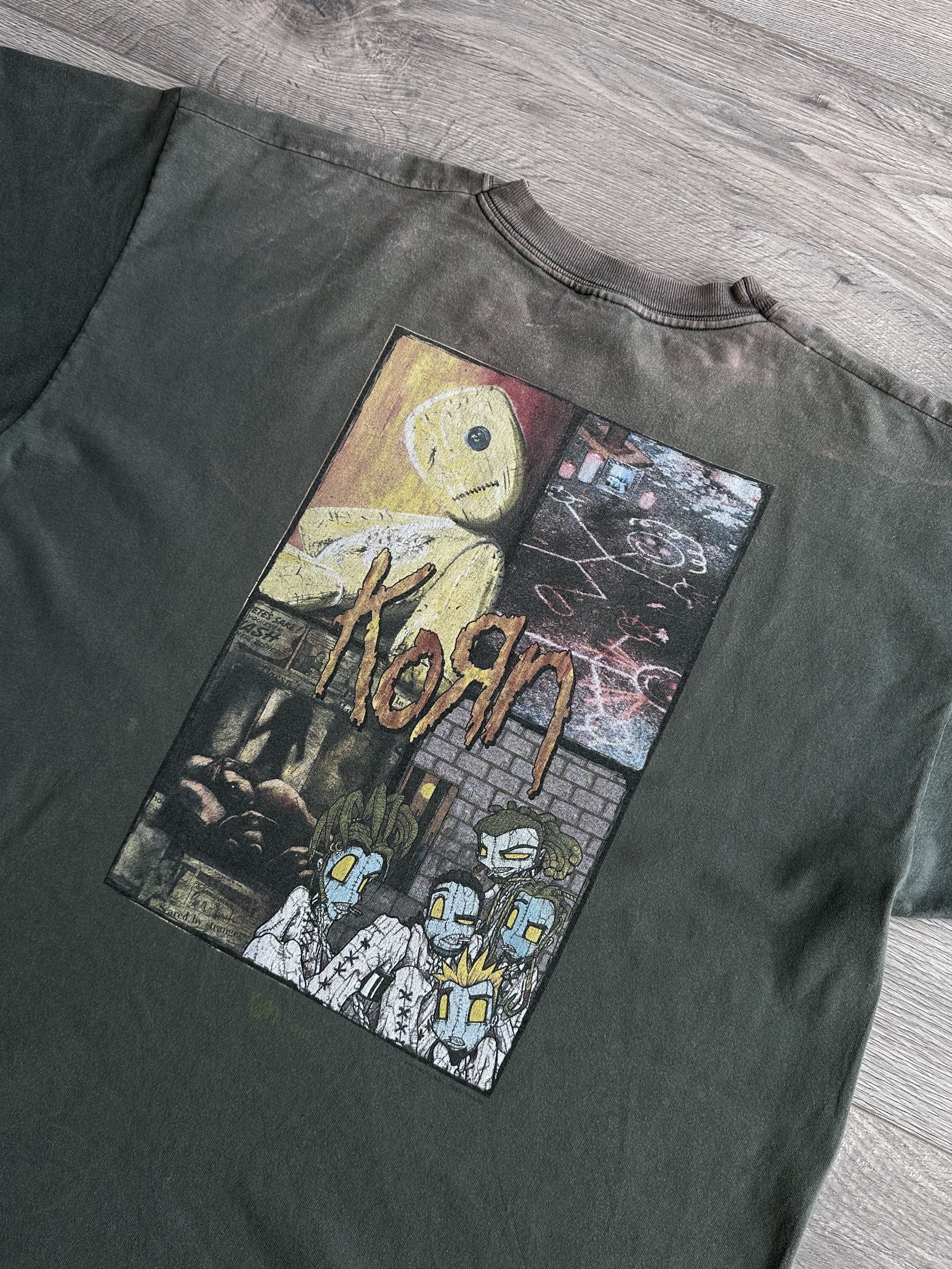 Band Tees × Vintage Korn vintage t shirt Size US XL / EU 56 / 4 - 9 Thumbnail
