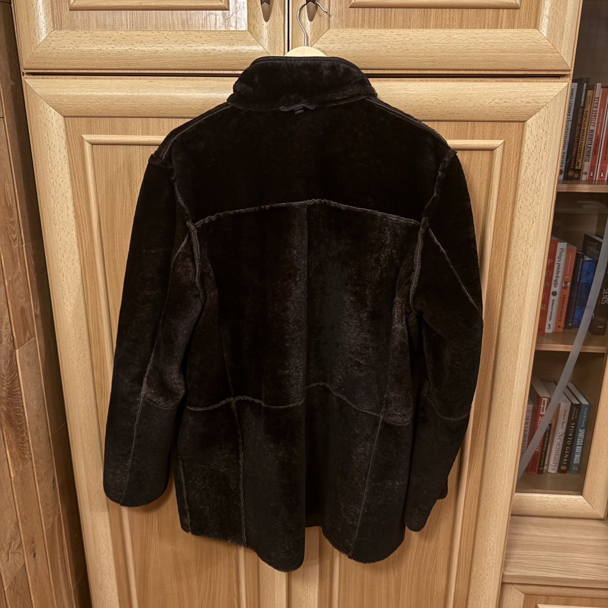 Armani Collezioni Armani Collezioni 100% Sheepskin Shearling Leather Jacket Size US L / EU 52-54 / 3 - 6 Thumbnail