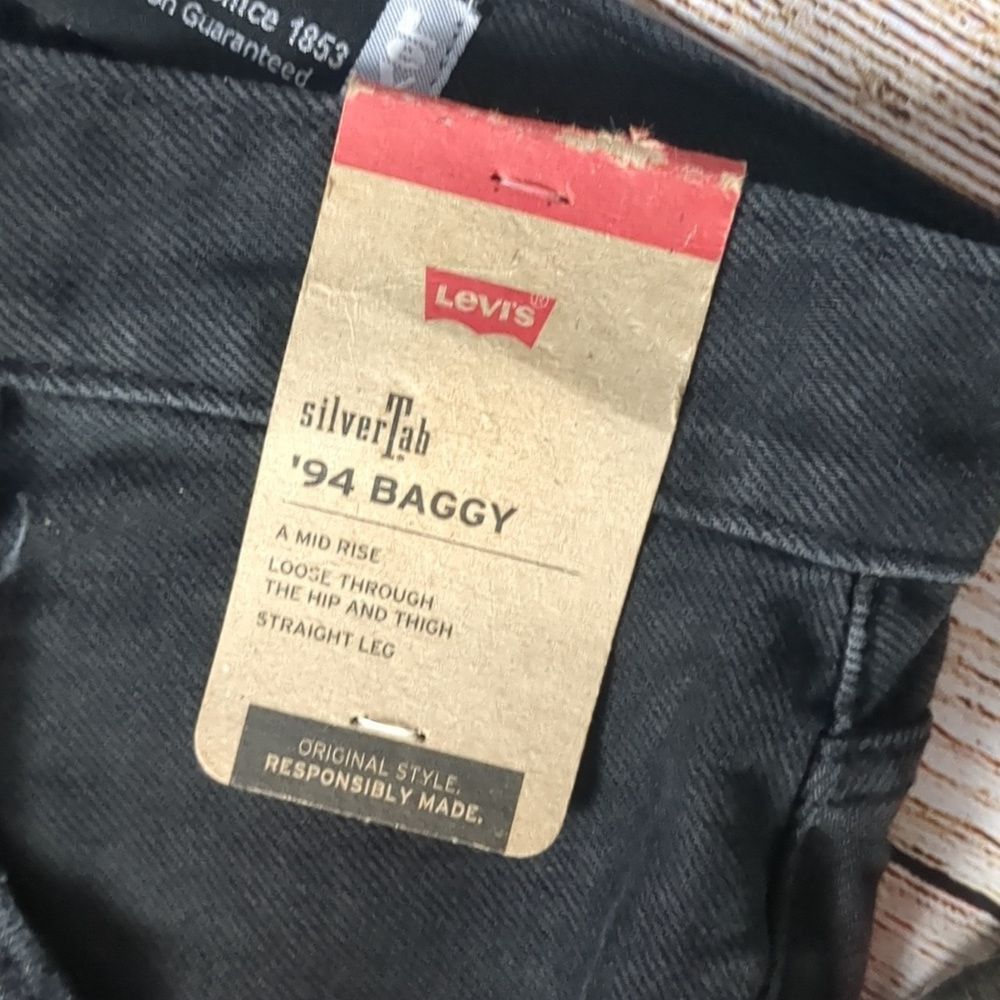 Levi's Levi's silvertab 94' baggy distressed severely size 30x31 Size 32" / US 10 / IT 46 - 5 Thumbnail