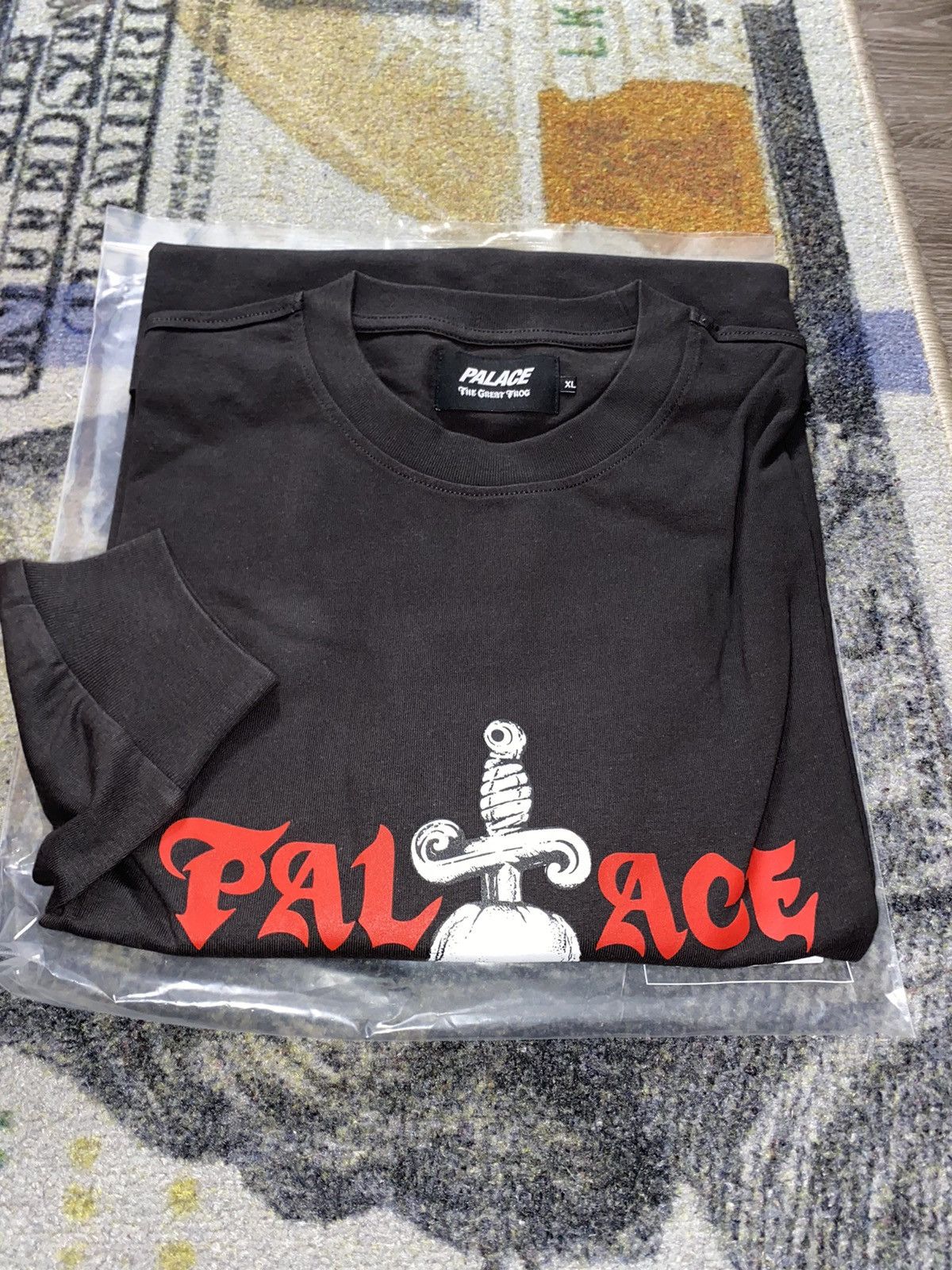 Palace long sleeve t shirt black best sale