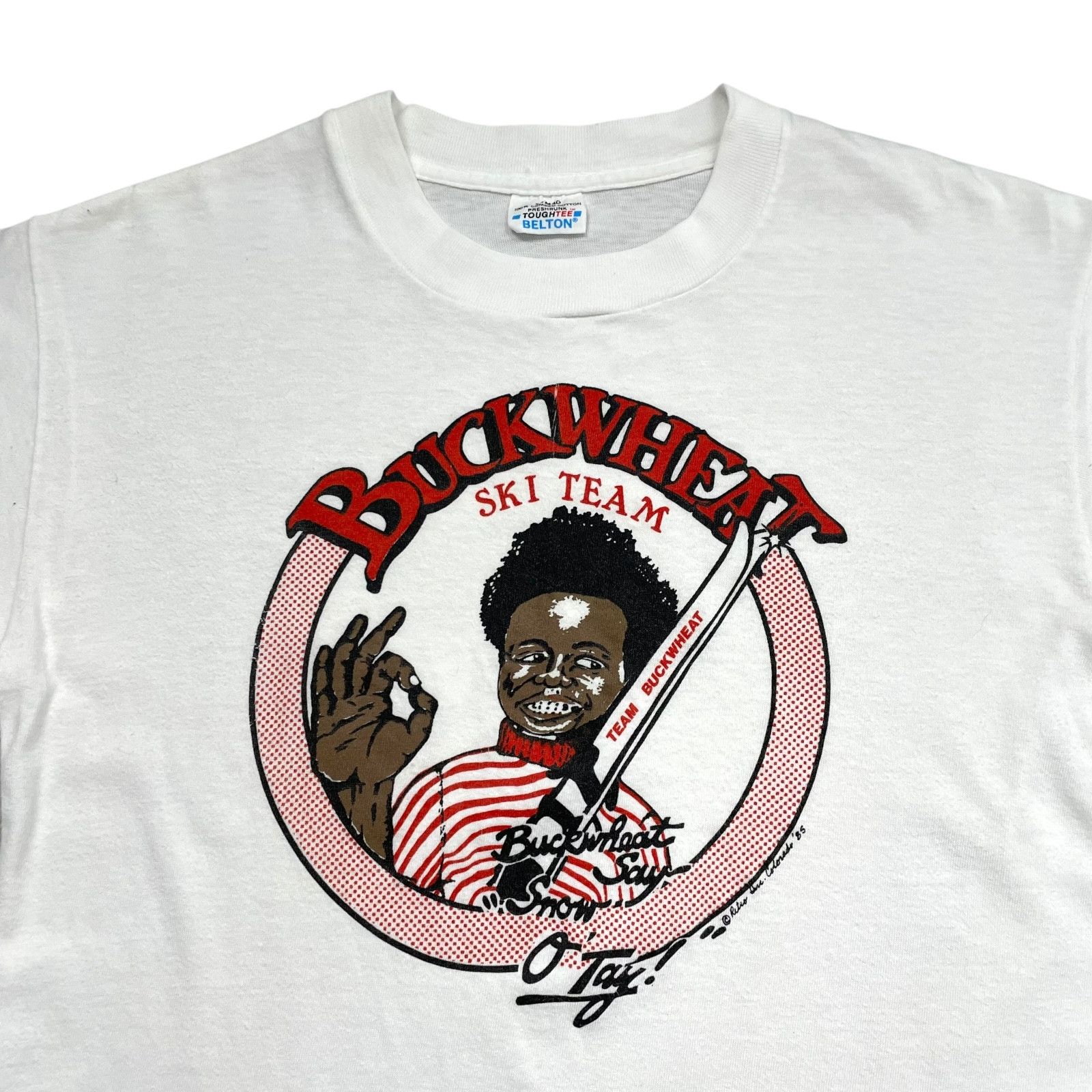 Vintage RARE 80s BUCKWHEAT SKI TEAM PARODY T-SHIRT COMEDY VAIL M Size US M / EU 48-50 / 2 - 2 Thumbnail