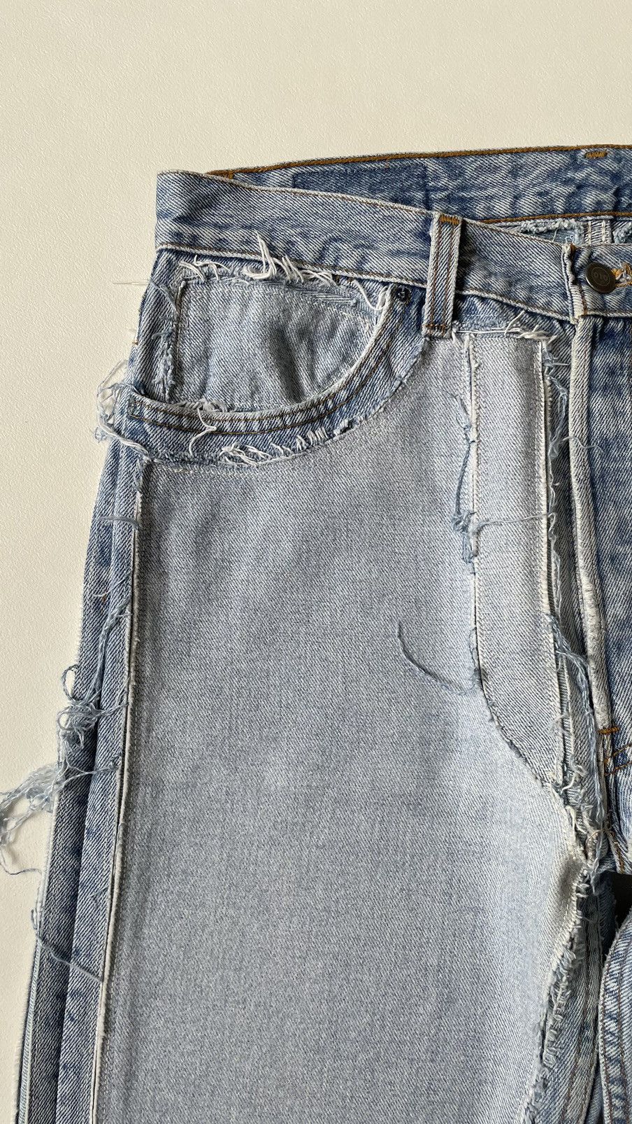 Maison Margiela A/W 03 Artisanal ‘Inside Out’ Jeans Size US 32 / EU 48 - 5 Thumbnail