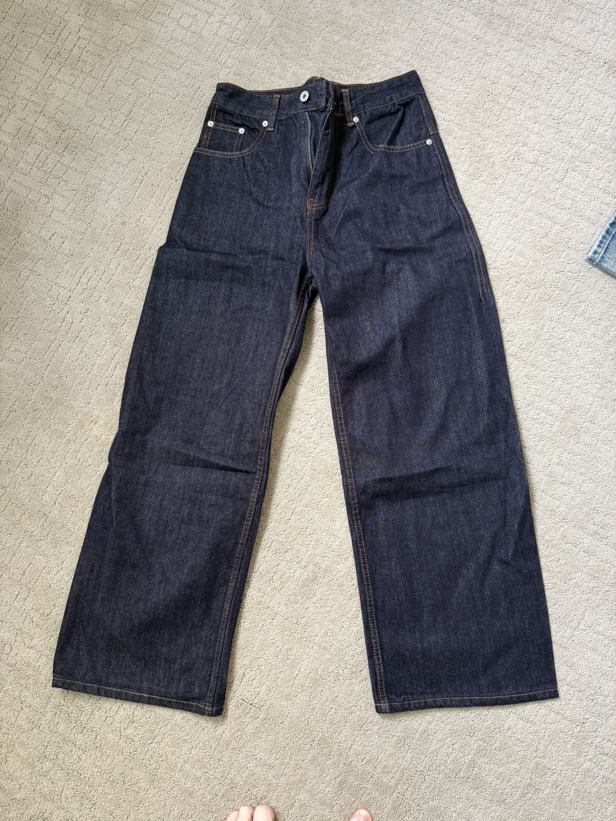 Other Black Raw Denim Selvedge Jeans Size US 29 - 1 Thumbnail