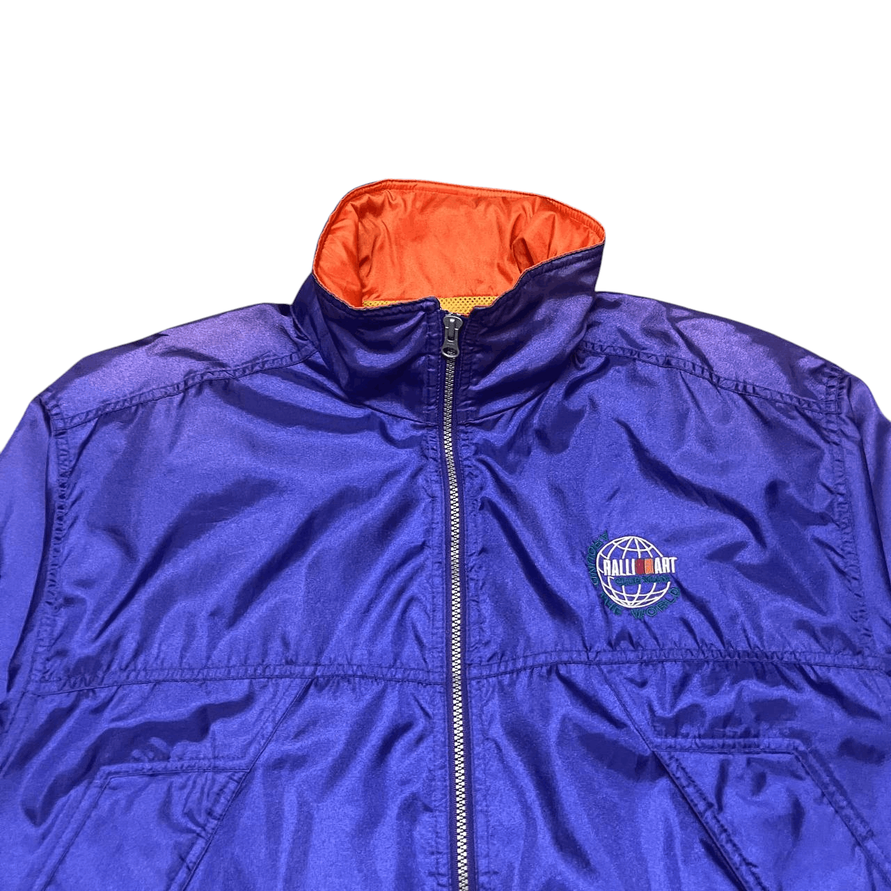 Japanese Brand Vintage Ralli Art Mitsubishi Motor Sport Racing Jacket Size US L / EU 52-54 / 3 - 6 Thumbnail