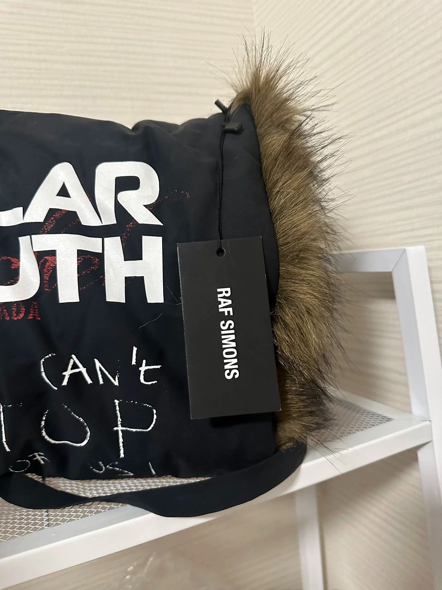 Raf Simons Raf Simons 21aw down fur hand warmer bag Size ONE SIZE - 3 Thumbnail