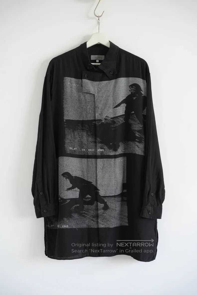 Yohji Yamamoto Yohji Yamamoto 22ss Movie Print Silk Shirt Size US M / EU 48-50 / 2 - 1 Thumbnail